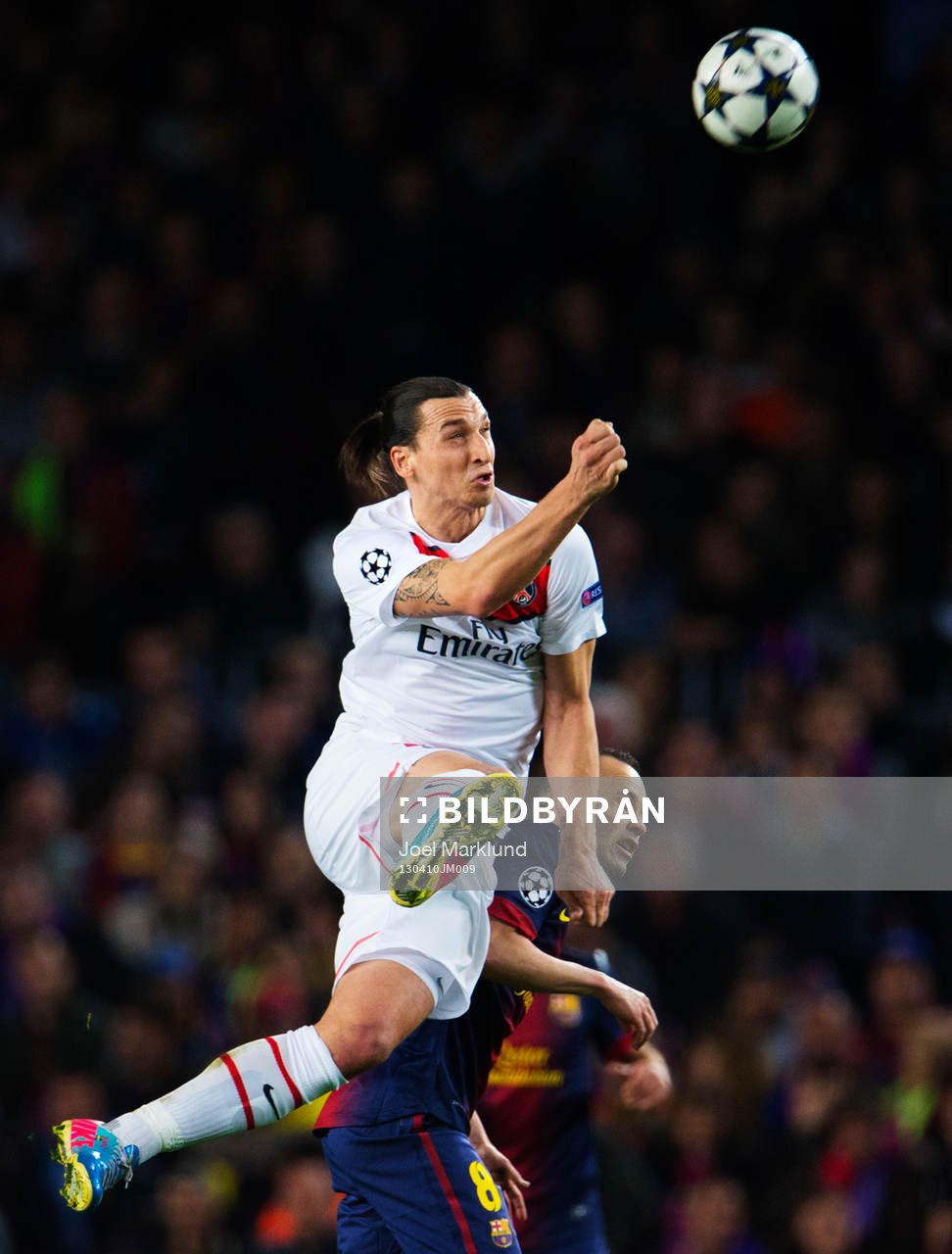 Fotboll, Champions League, kvartsfinal, Barcelona - Paris