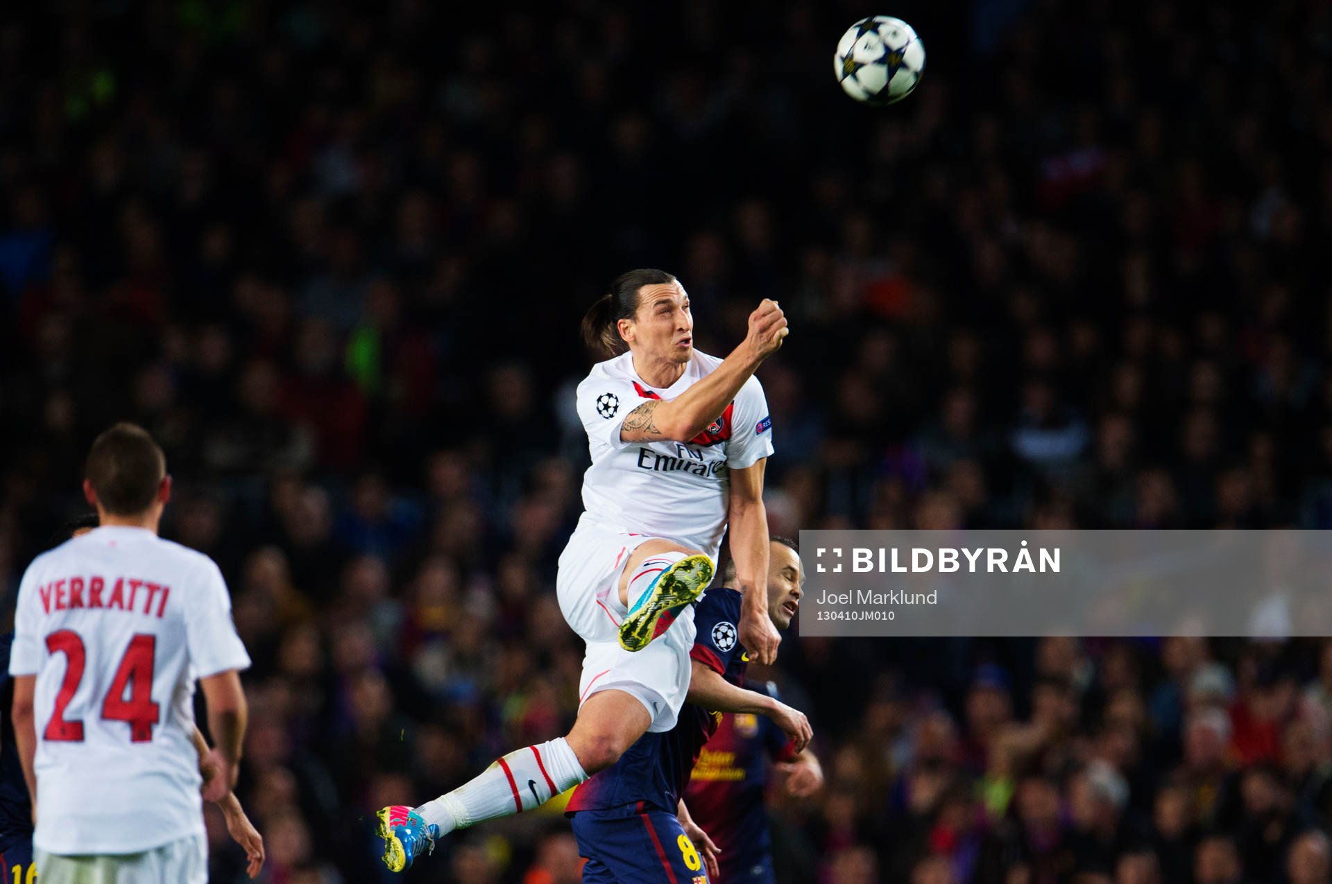 Fotboll, Champions League, kvartsfinal, Barcelona - Paris
