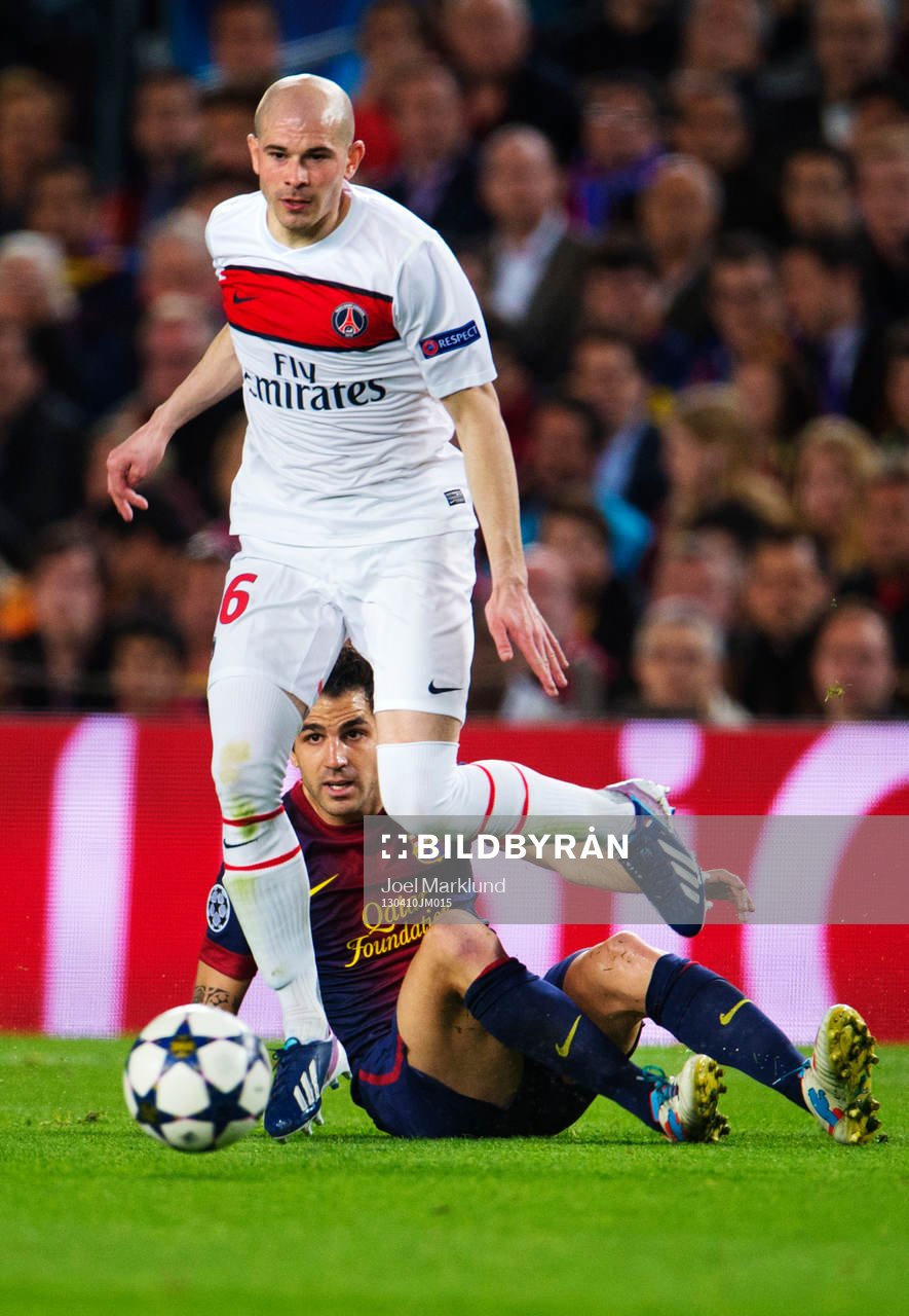 Fotboll, Champions League, kvartsfinal, Barcelona - Paris