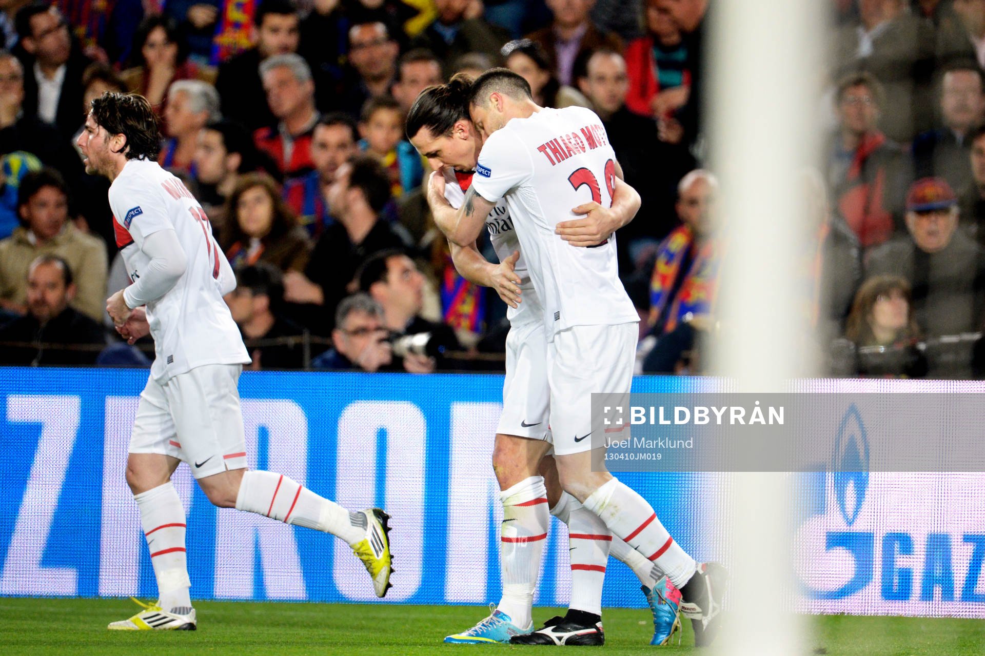 Fotboll, Champions League, kvartsfinal, Barcelona - Paris