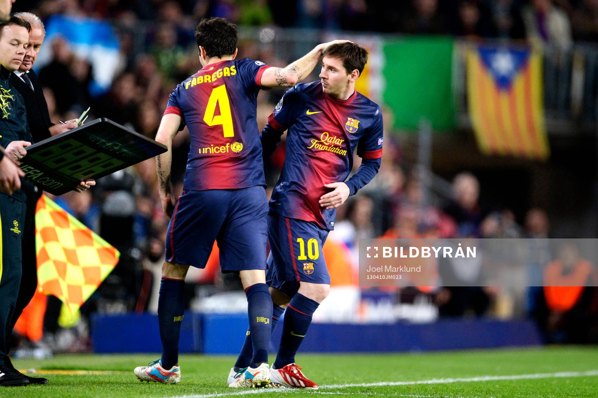 Fotboll, Champions League, kvartsfinal, Barcelona - Paris