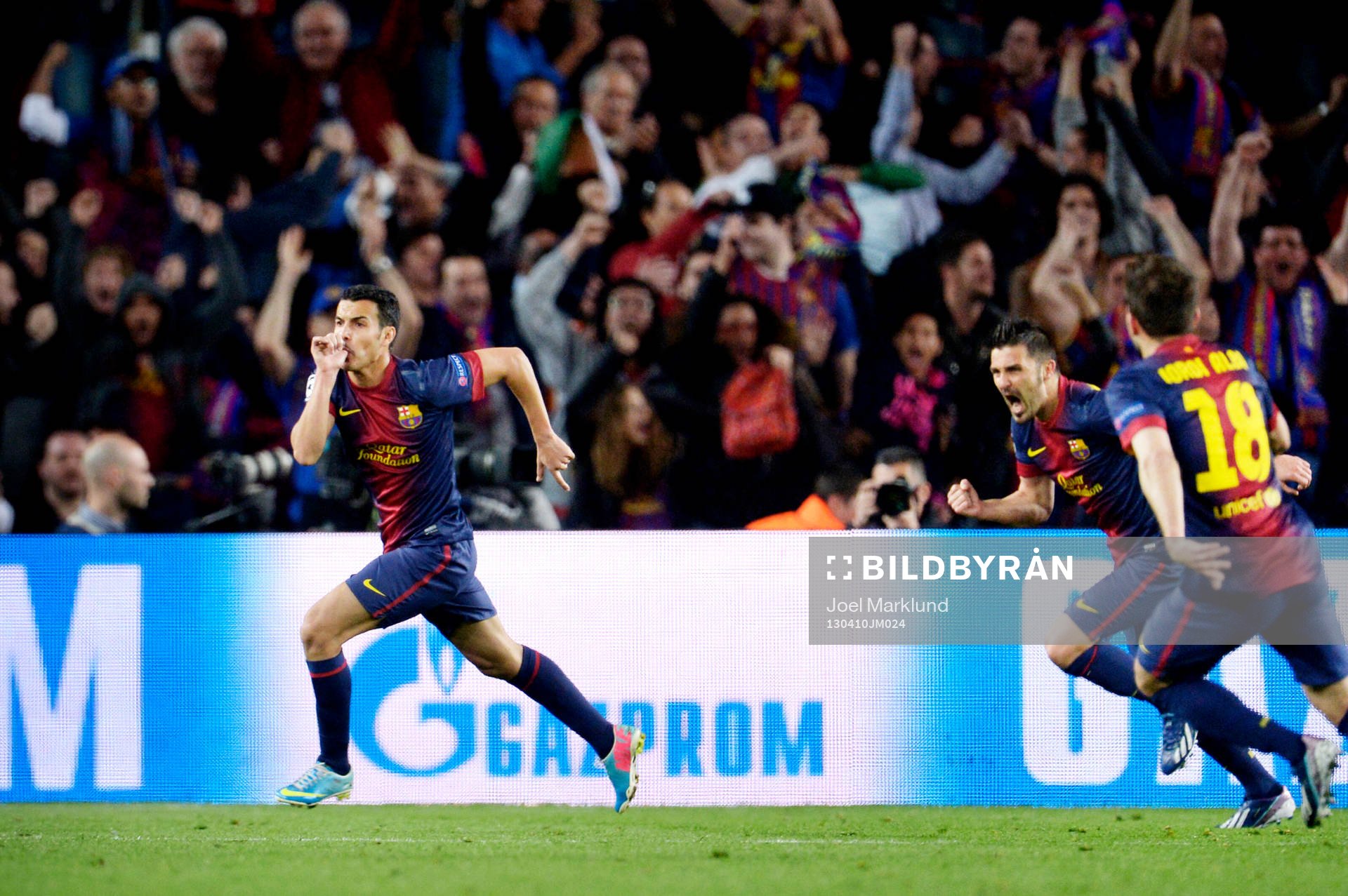 Fotboll, Champions League, kvartsfinal, Barcelona - Paris