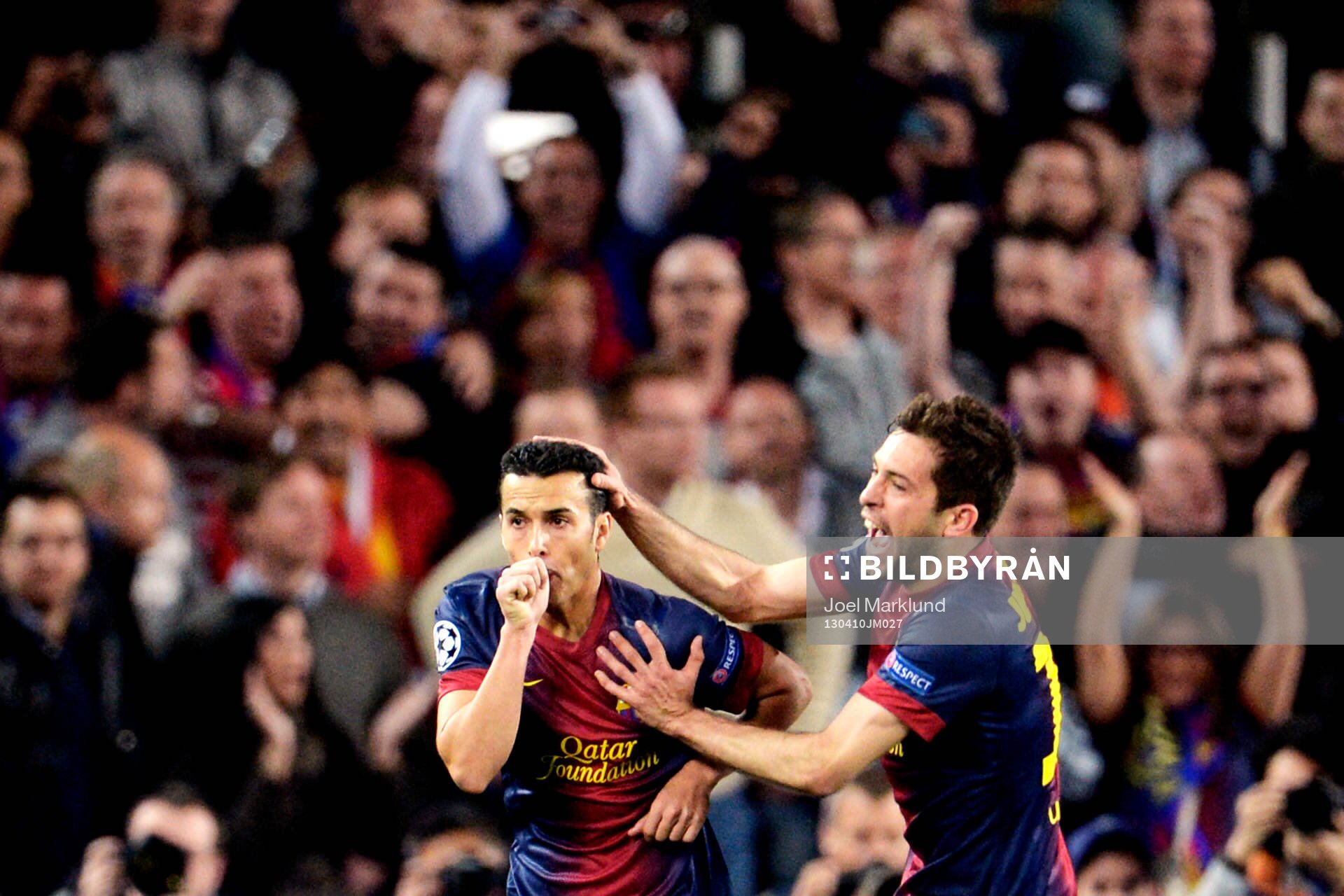 Fotboll, Champions League, kvartsfinal, Barcelona - Paris