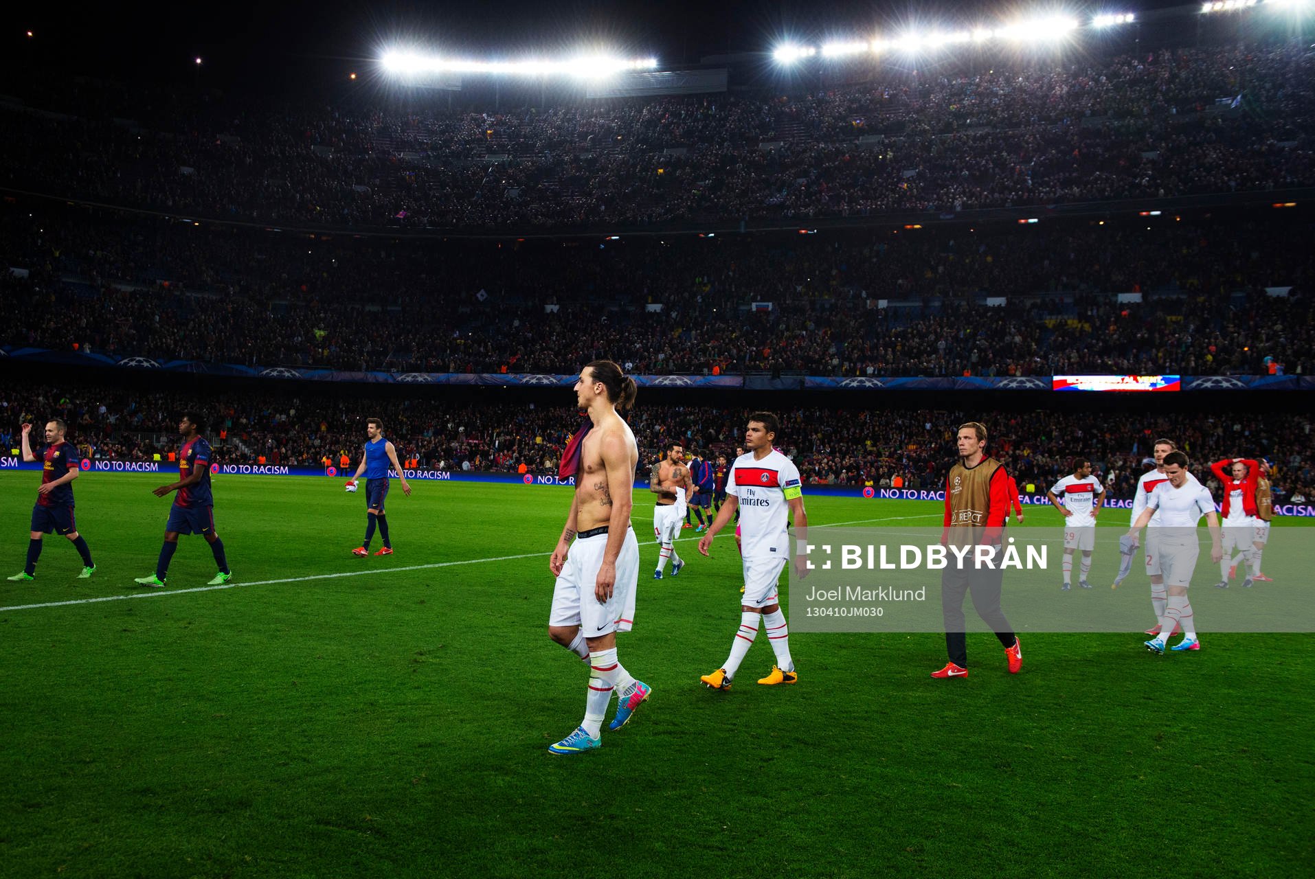 Fotboll, Champions League, kvartsfinal, Barcelona - Paris