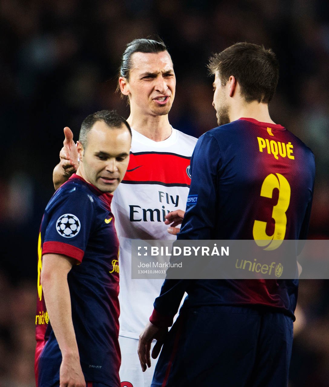 Fotboll, Champions League, kvartsfinal, Barcelona - Paris
