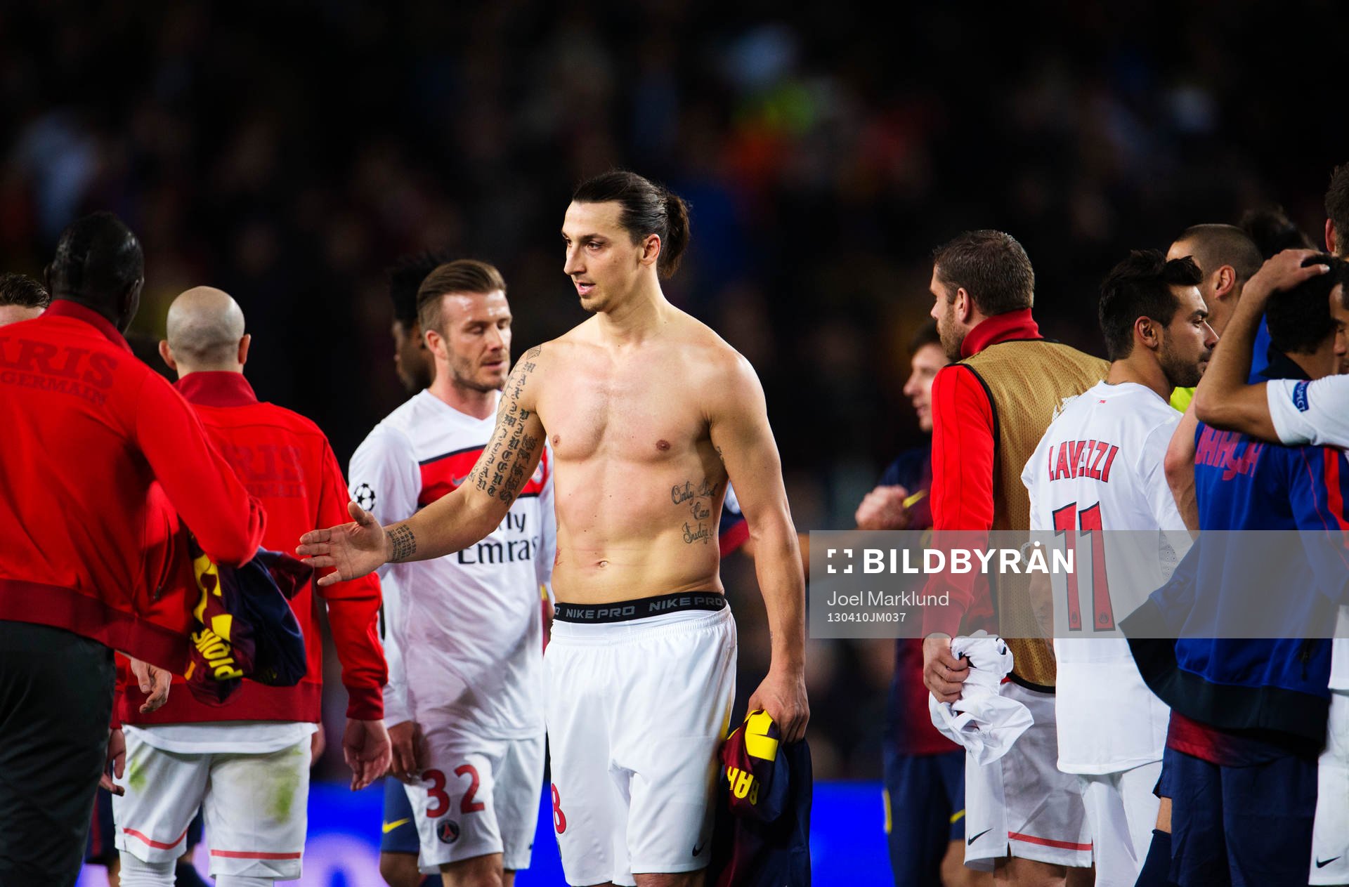 Fotboll, Champions League, kvartsfinal, Barcelona - Paris