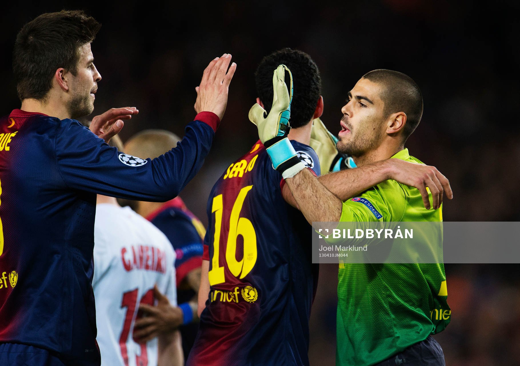 Fotboll, Champions League, kvartsfinal, Barcelona - Paris