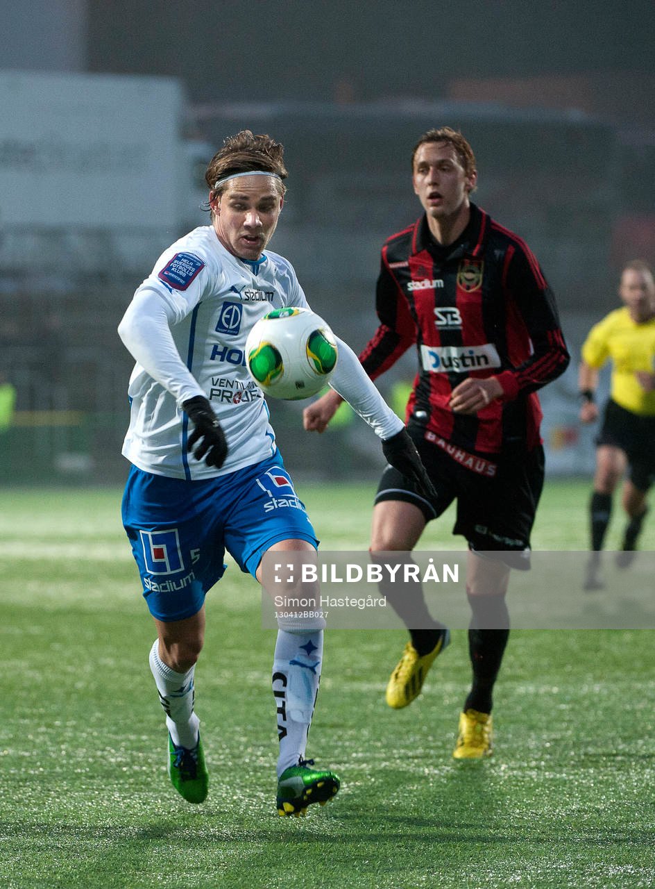 Christoffer Nyman, Norrköping, jagar boll