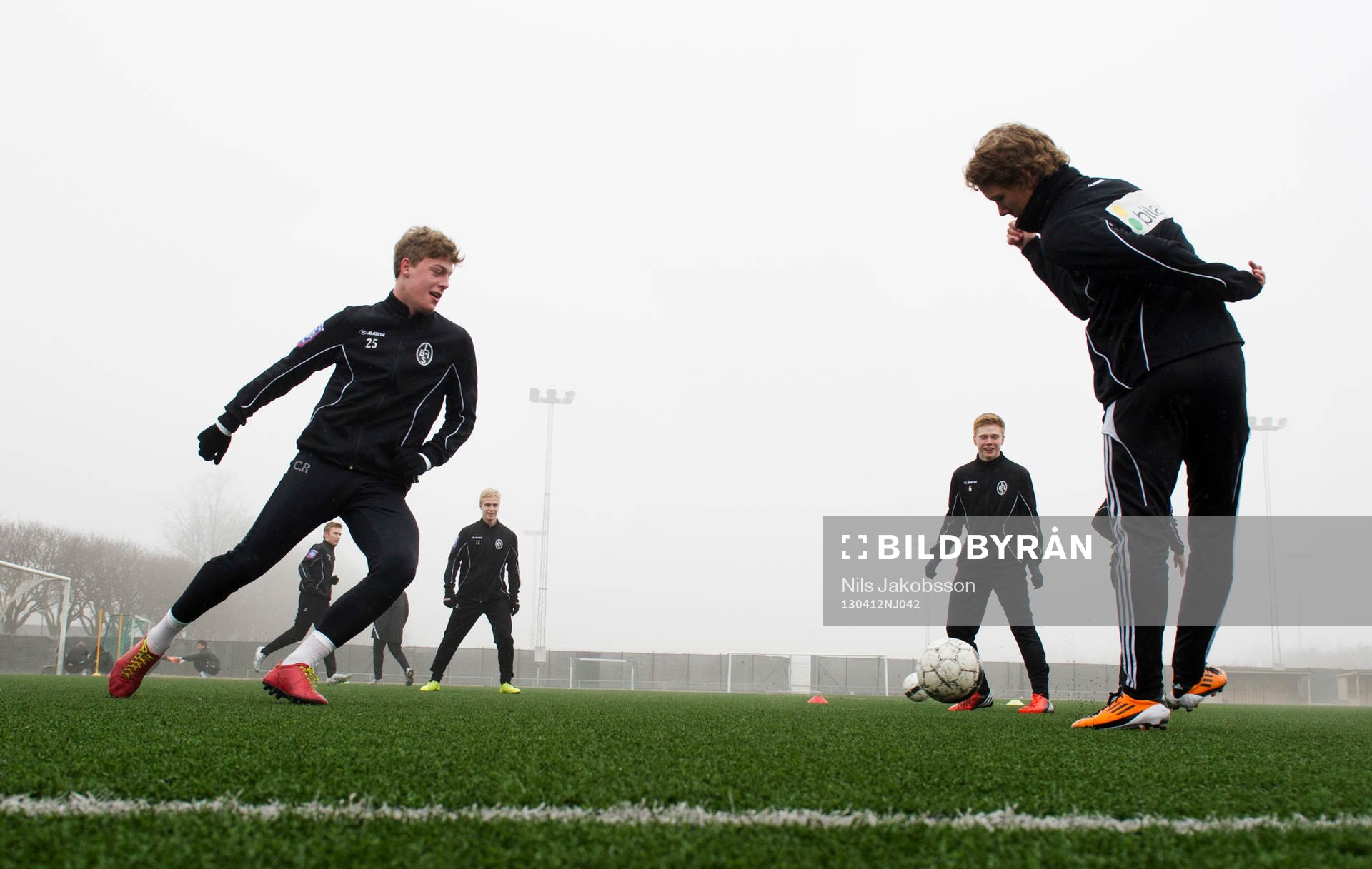 Fotboll, Junior, Landskrona BOIS tränar