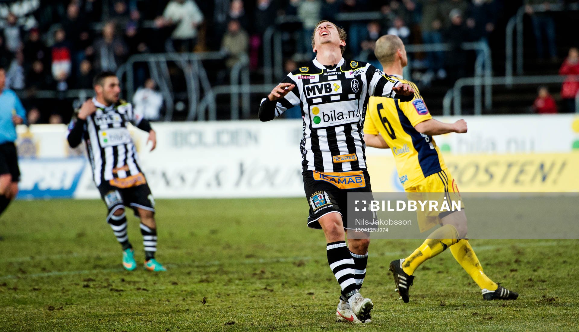 Fredrik Olsson, Landskrona, deppar