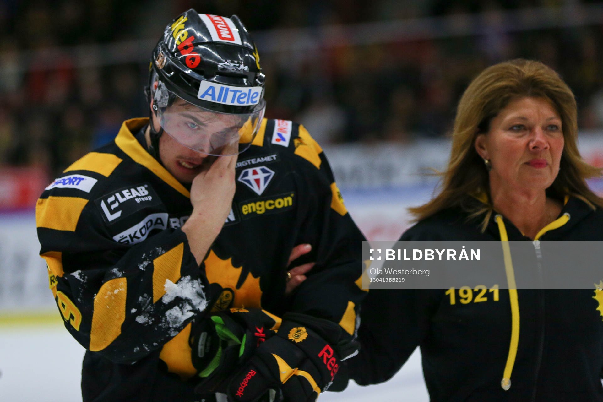 Viktor Arvidsson skadade ögat mot Luleå