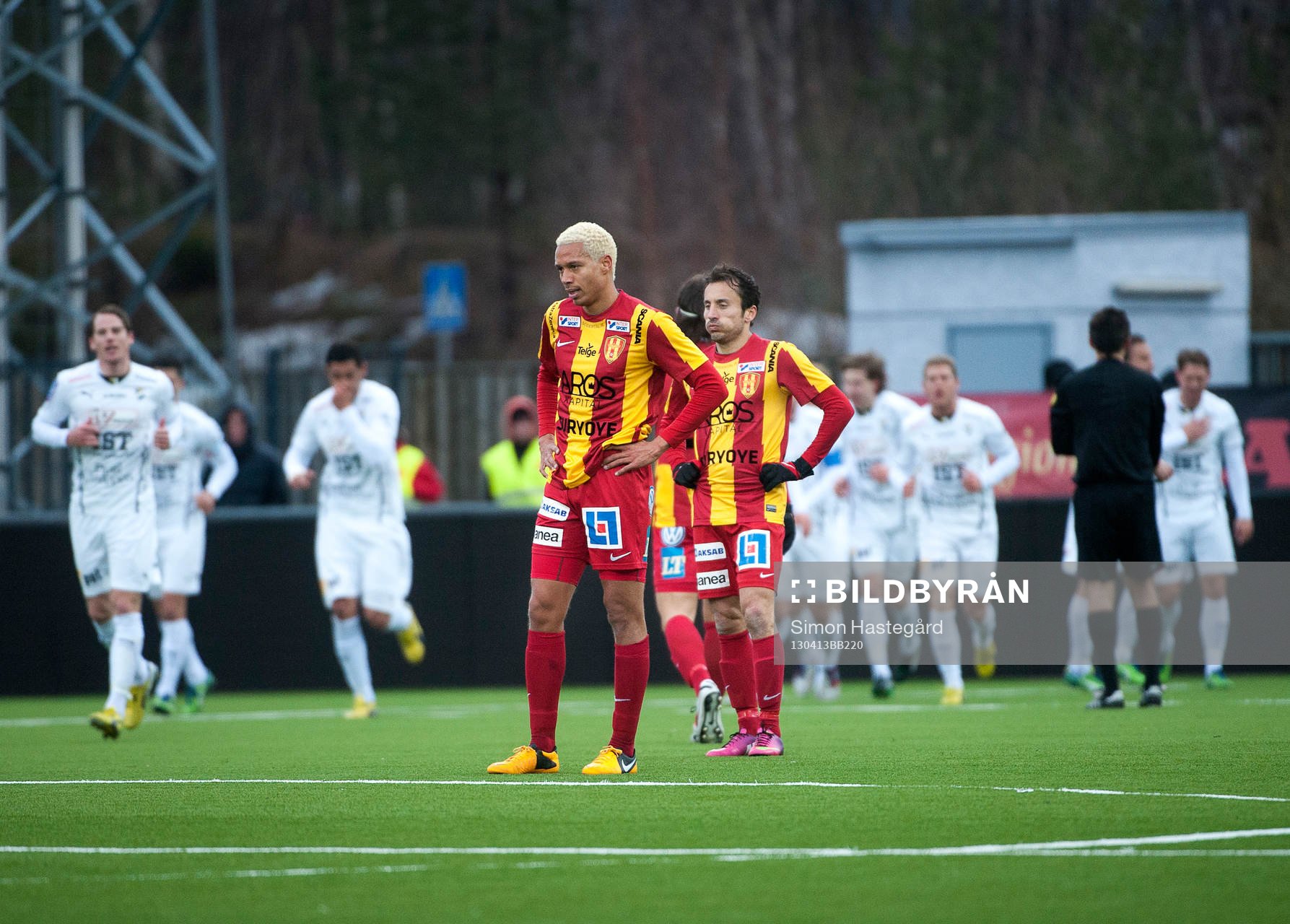 och Sebastian Svärd och Louay Chanko, Syrianska, deppar