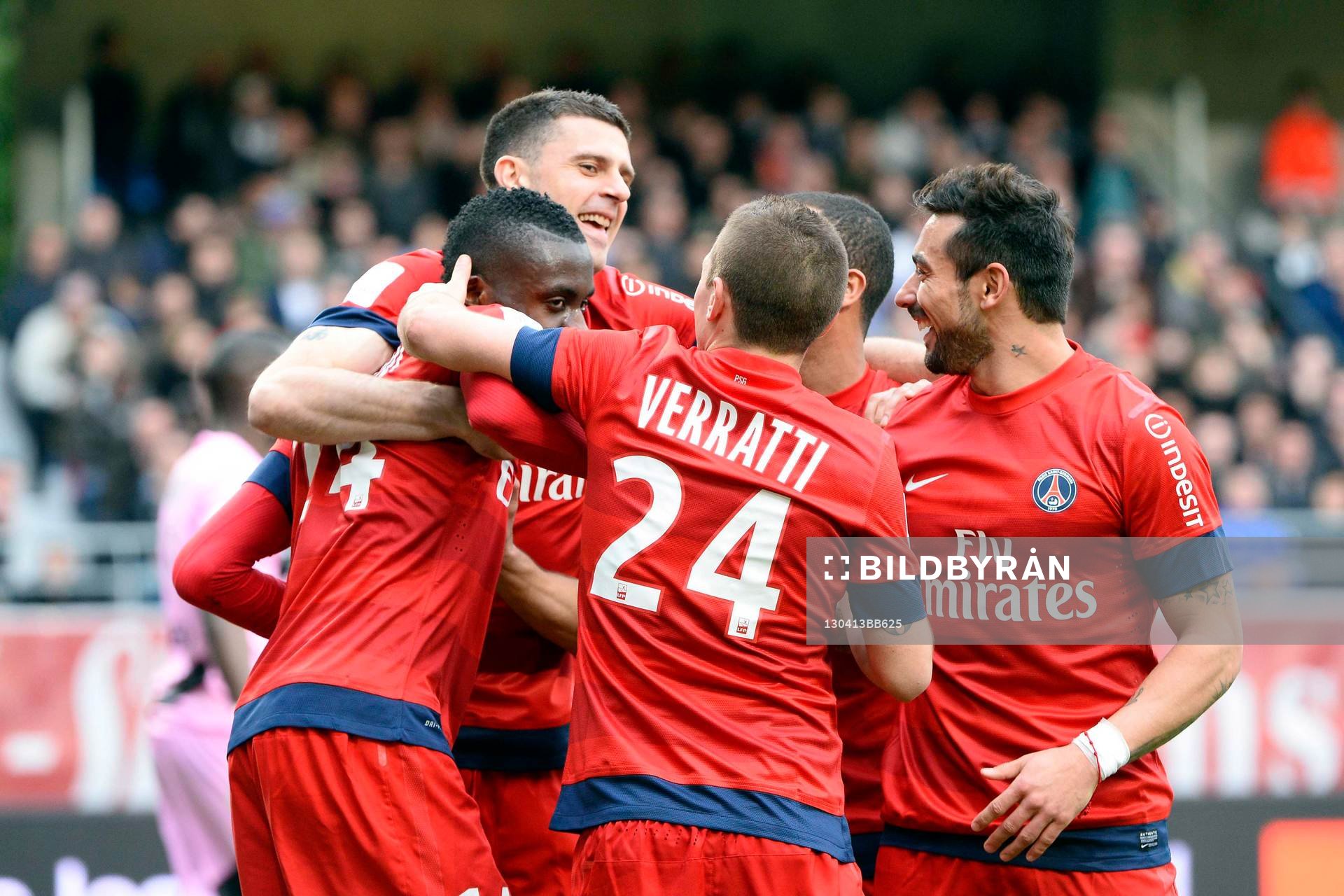Blaise MATUIDI / Ezequiel LAVEZZI  / Marco VERRATTI -