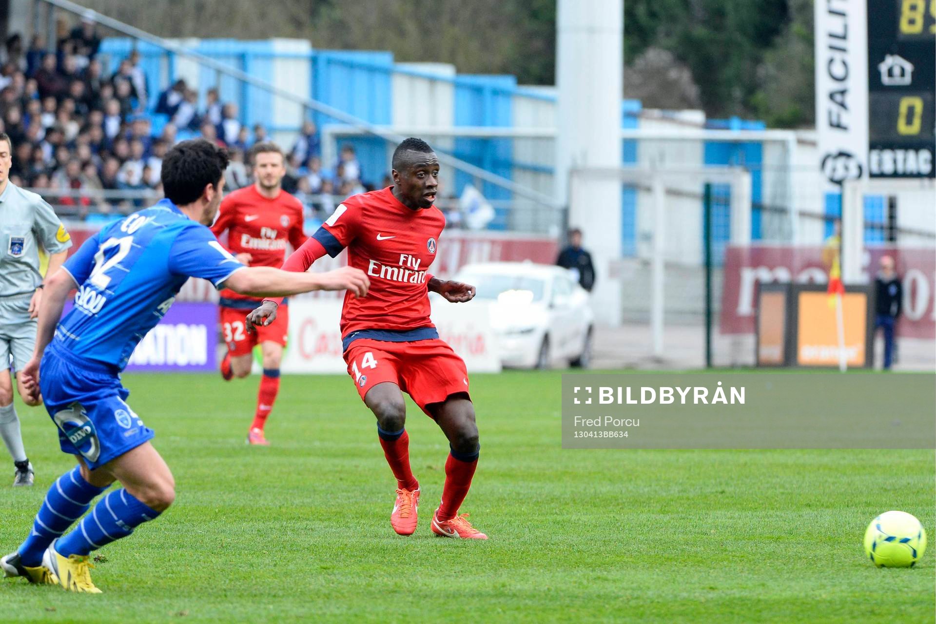 Blaise MATUIDI  - 13.04.2013 - Troyes / Paris Saint Germain