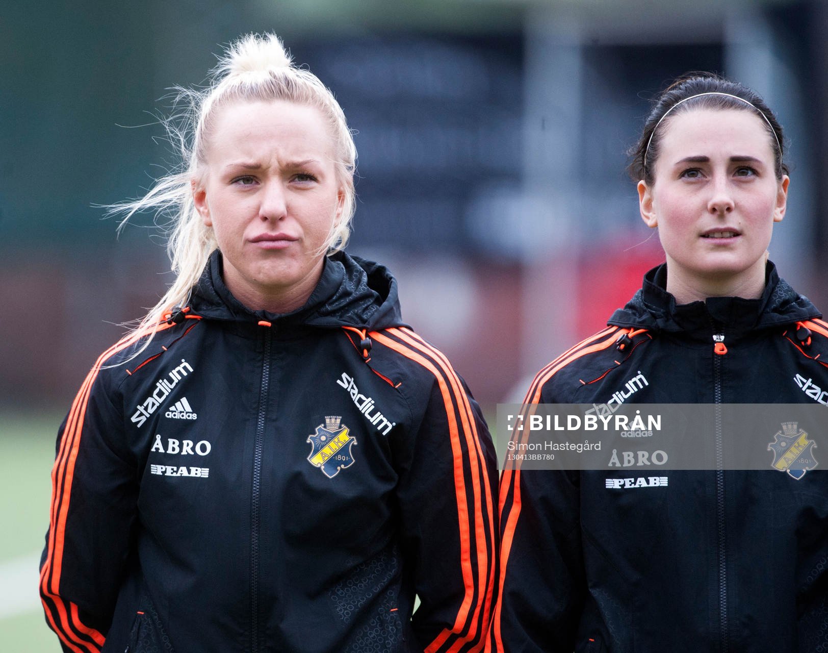 Sarah Fredriksson, och Julia Molin, AIK