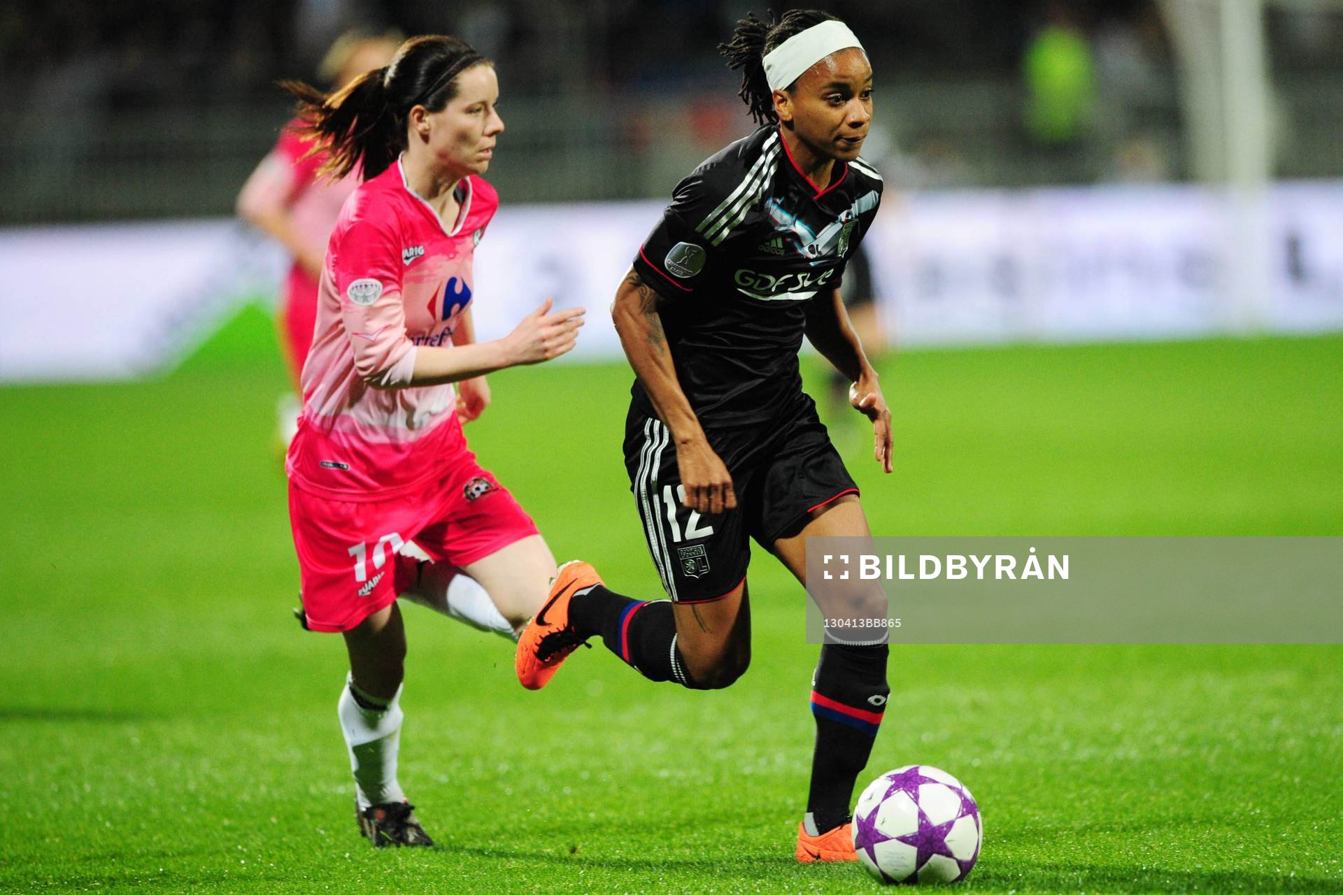 Anaig BUTEL /  Elodie THOMIS -   13.04.2013 - Lyon / Juvisy