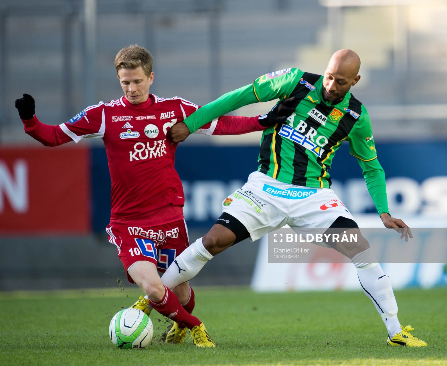 Johan Bertilsson, Degerfors, Jeffrey Aubynn, Gais