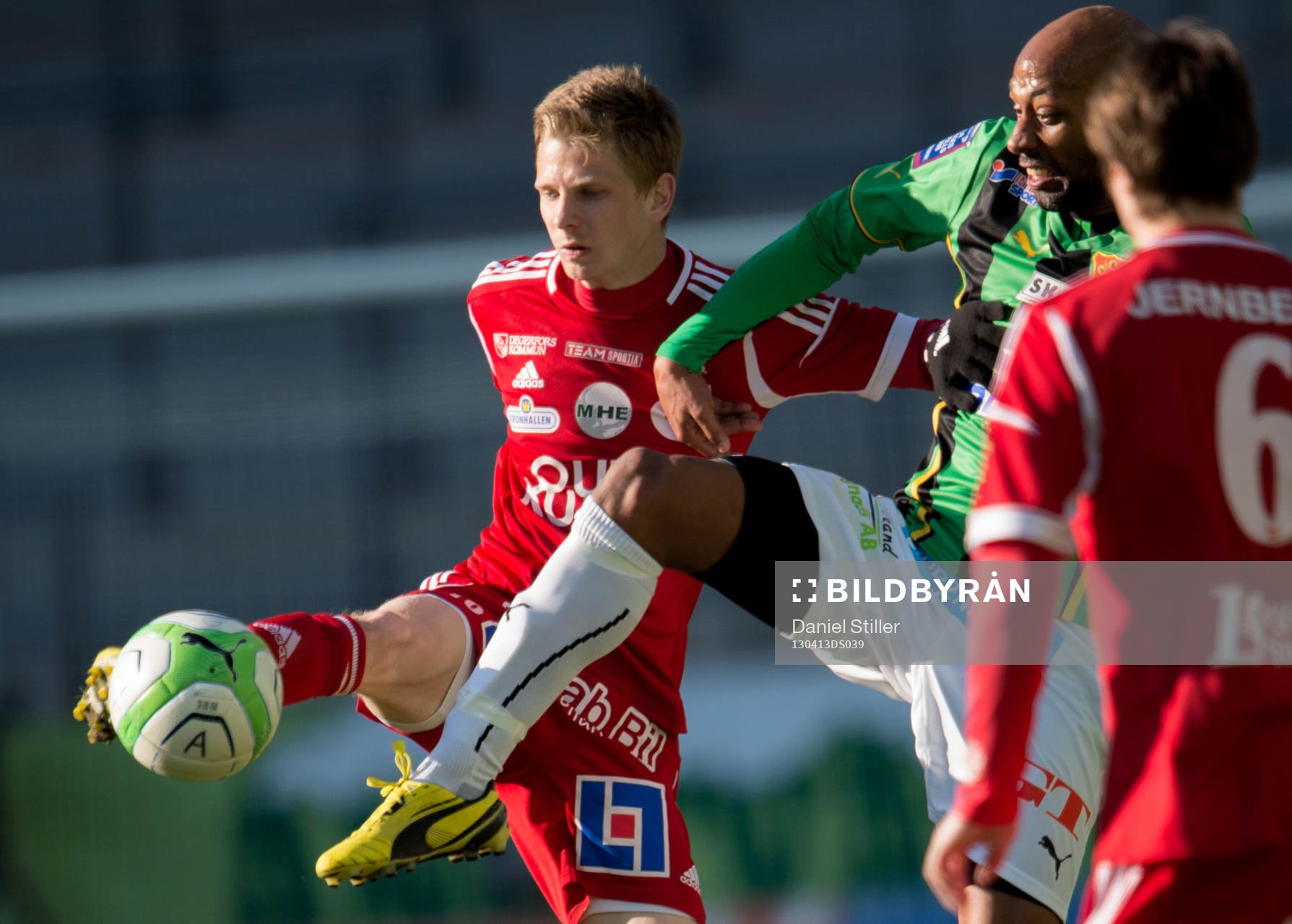 Johan Bertilsson, Degerfors, Jeffrey Aubynn, Gais