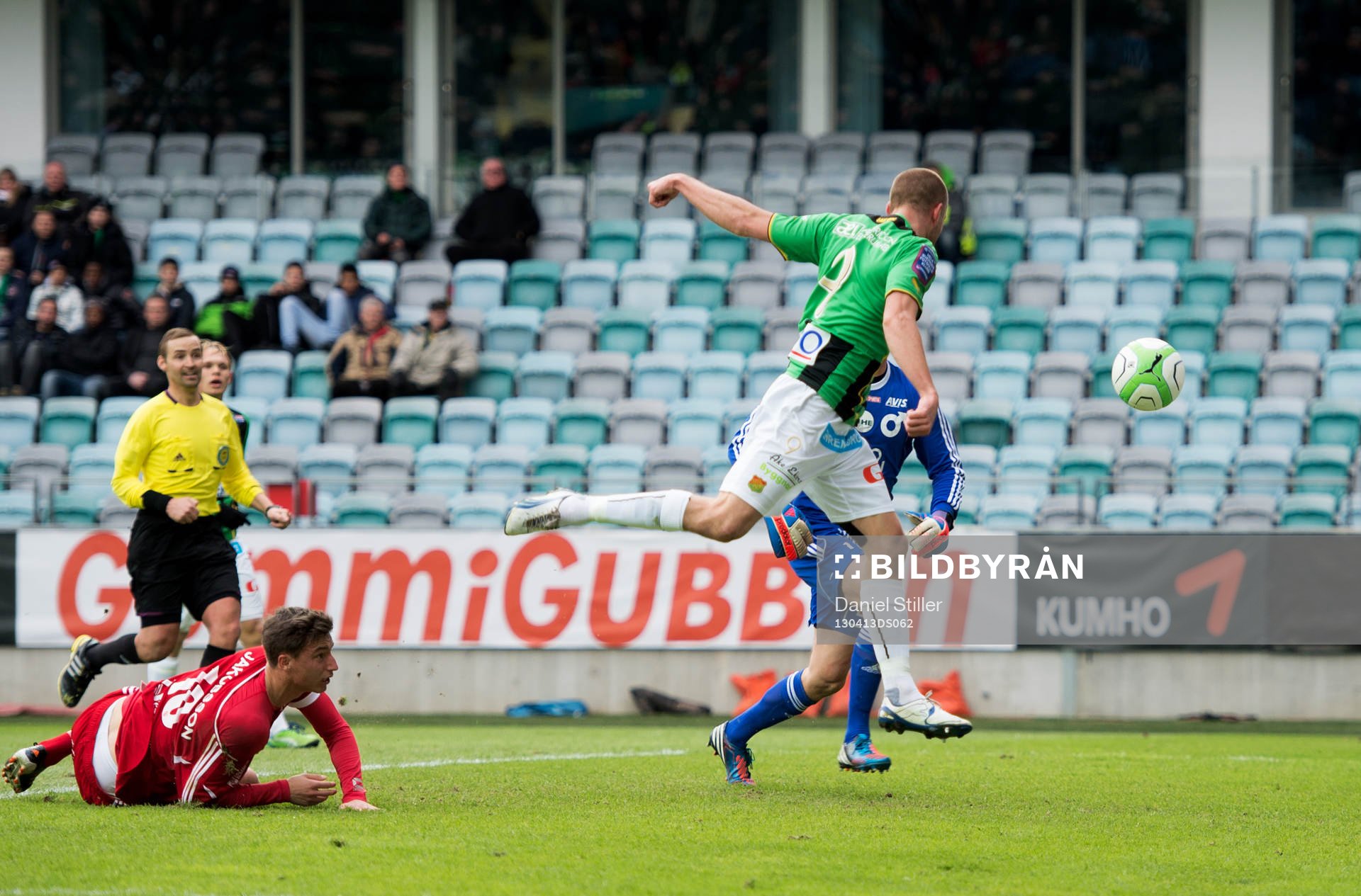 Joel Johansson, Gais, gör 2-0