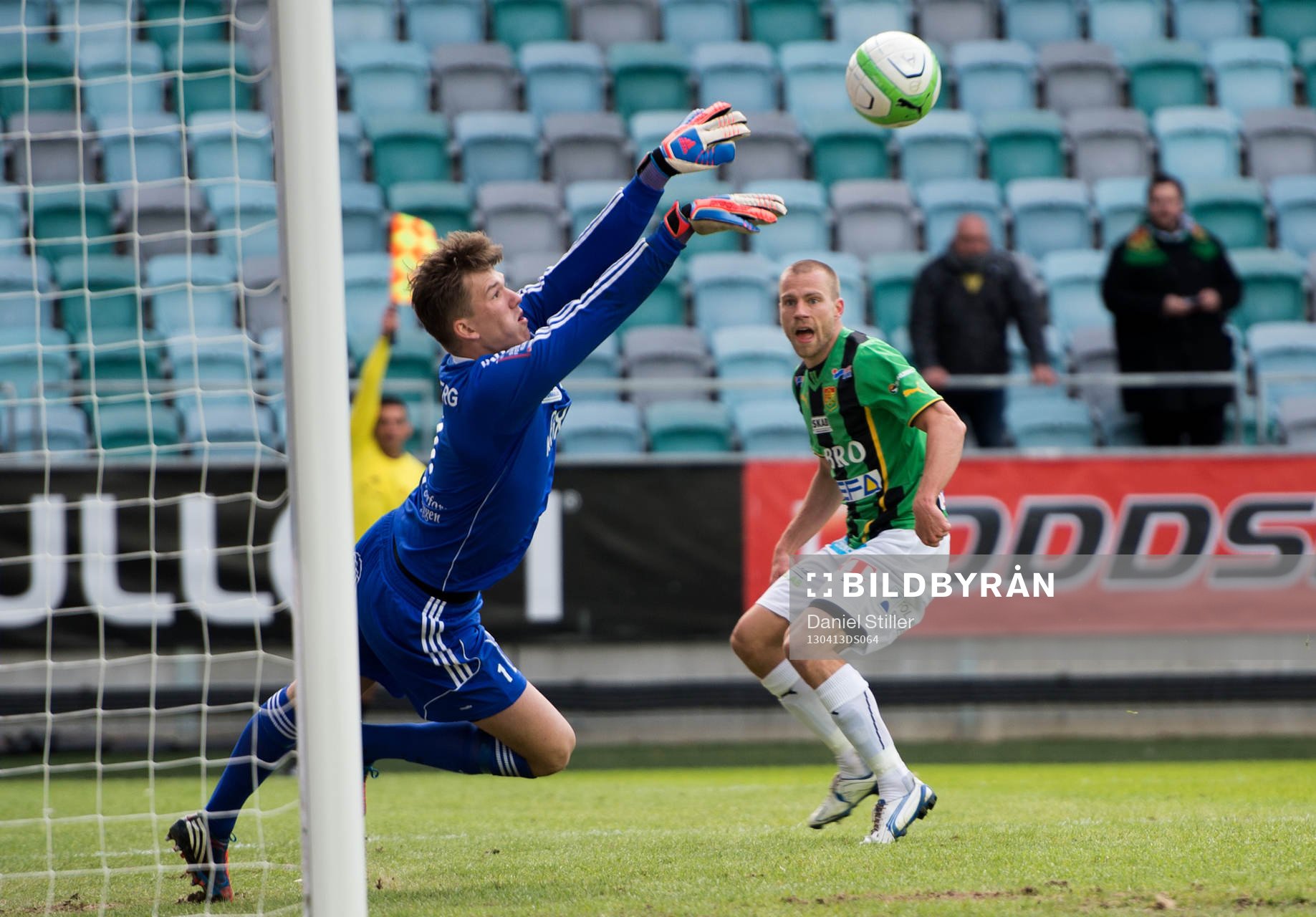 Joel Johansson, Gais, har ett fint avslut som Degerfors