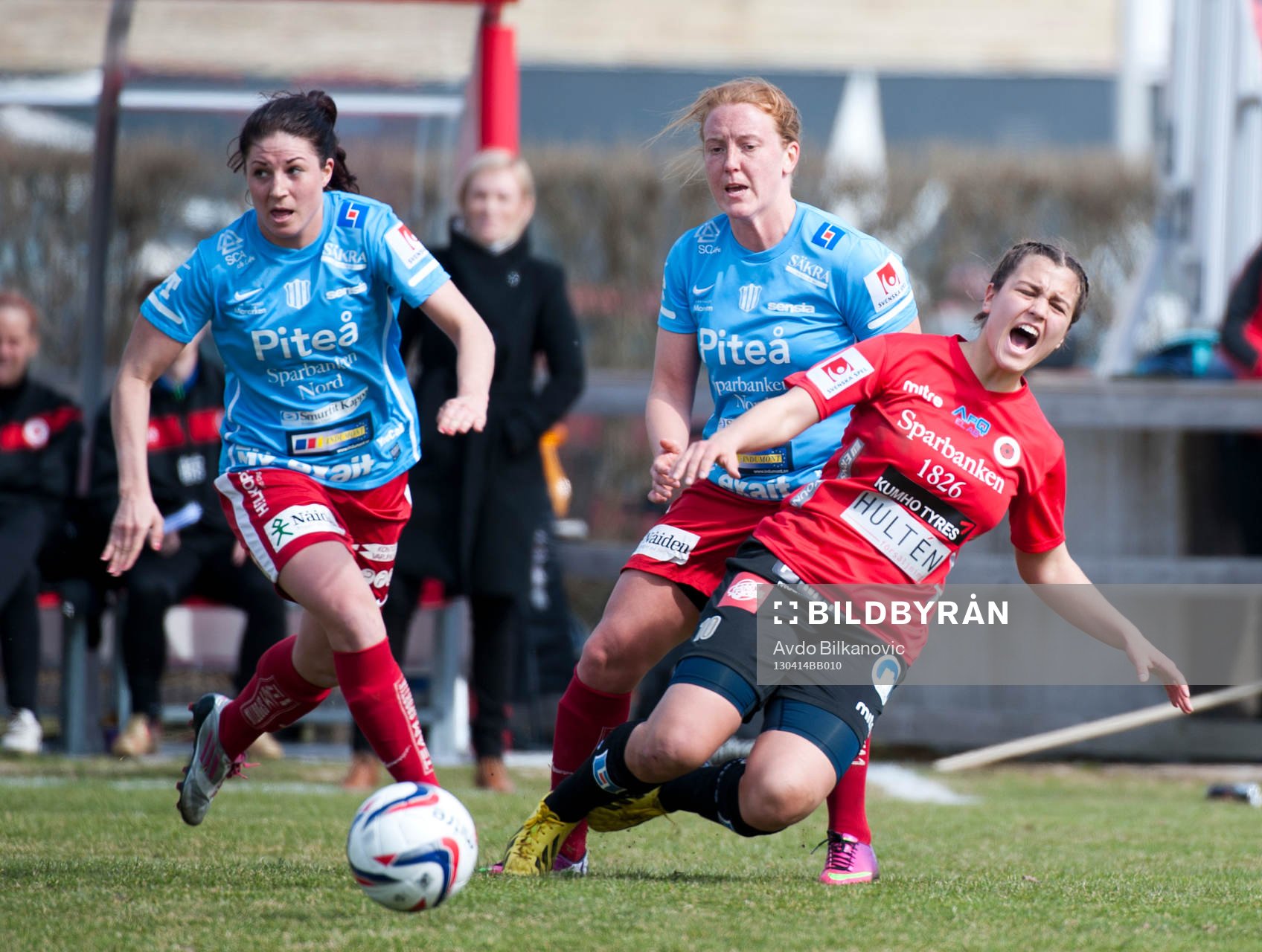 Marija Banusic, Kristianstad, fälls ner