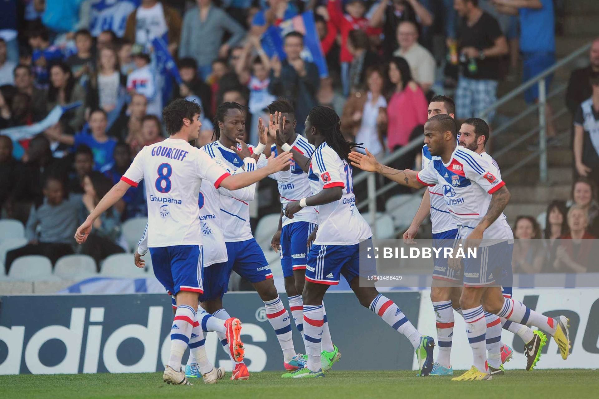 Bakary KONE  - 14.04.2013 - Lyon / Toulouse  - 32eme
