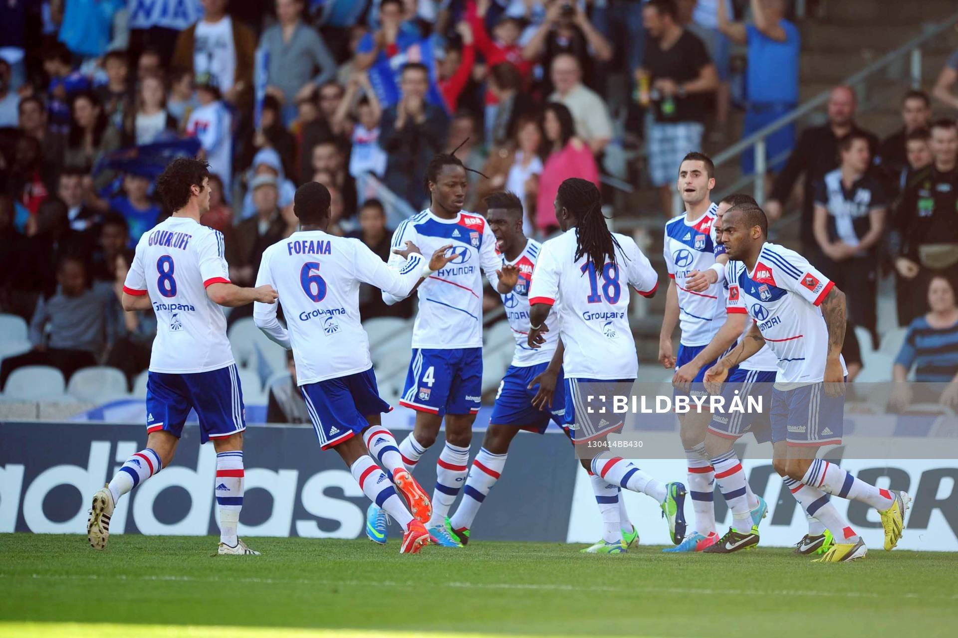 Bakary KONE  - 14.04.2013 - Lyon / Toulouse  - 32eme