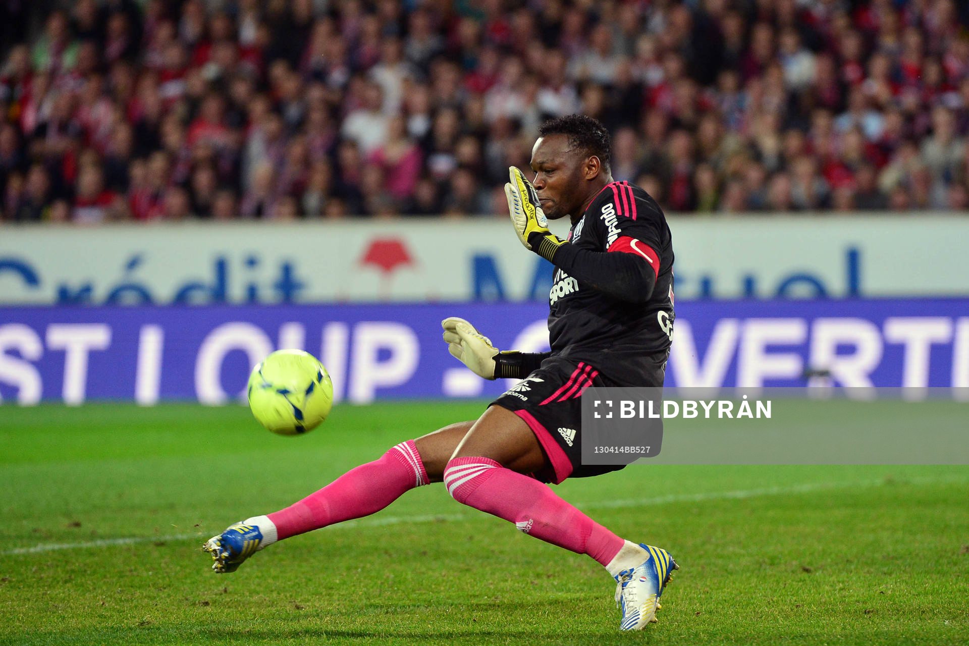  Fotboll, Franska ligan, Lille - Marseille: Steve MANDANDA - 14.04.2013 - Lille / Marseille  - 32eme journee de Ligue 1