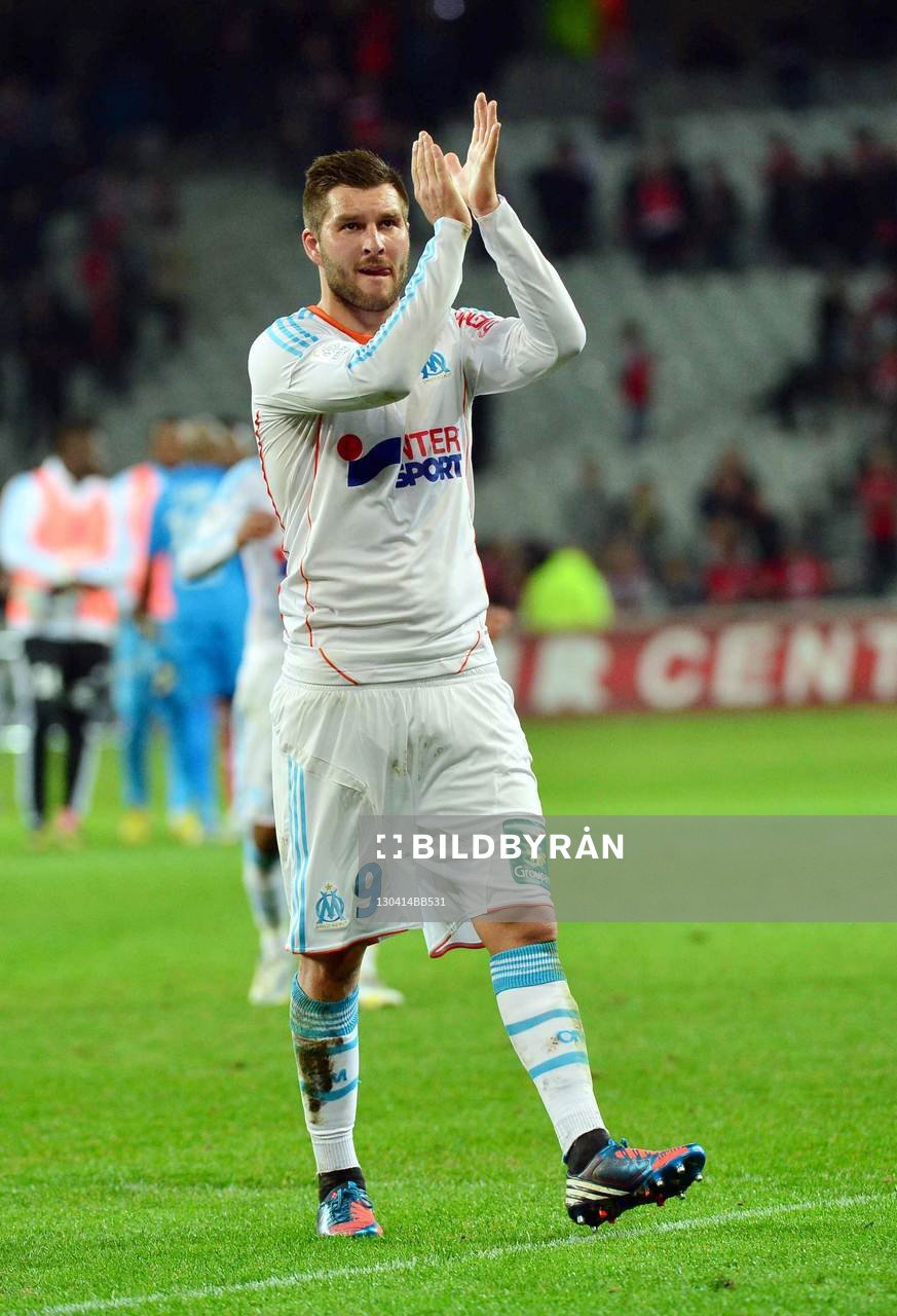 Andre Pierre GIGNAC - 14.04.2013 - Lille / Marseille  -