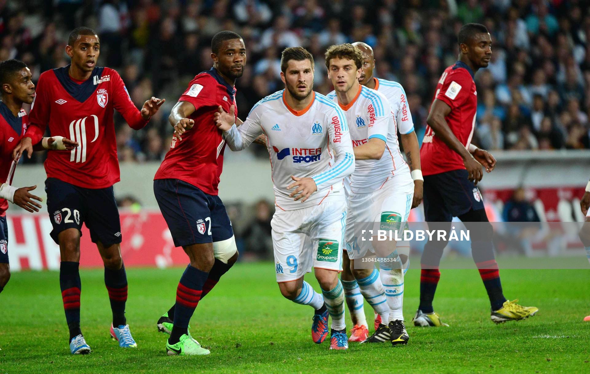 Andre Pierre GIGNAC - 14.04.2013 - Lille / Marseille  -