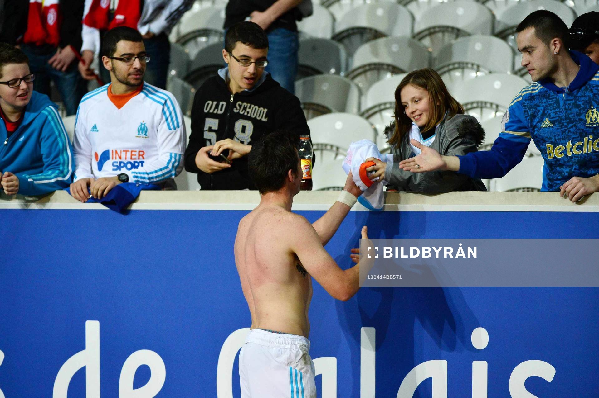 Joey BARTON - 14.04.2013 - Lille / Marseille  - 32eme