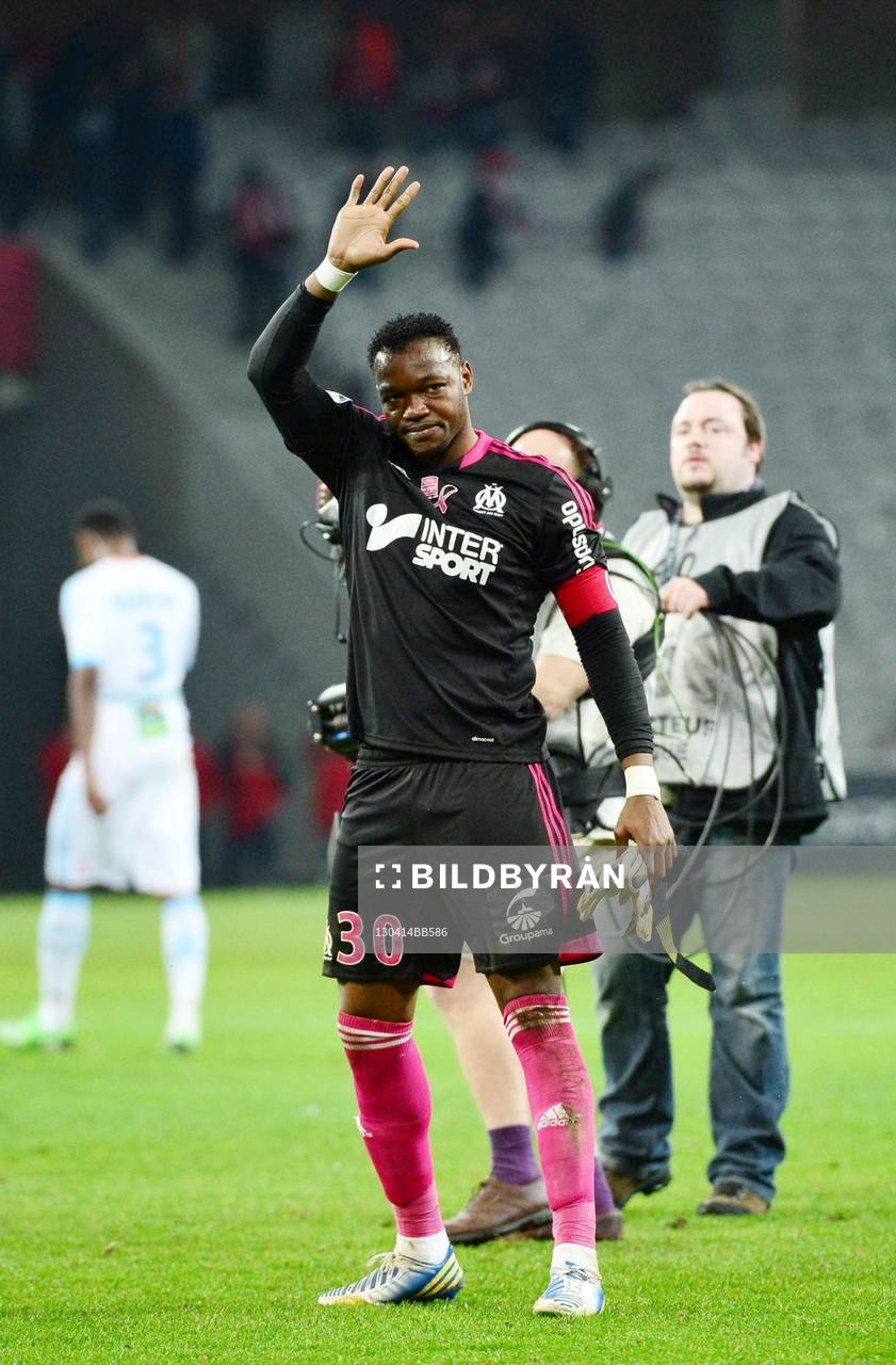  Fotboll, Franska ligan, Lille - Marseille: Steve MANDANDA - 14.04.2013 - Lille / Marseille  - 32eme journee de Ligue 1