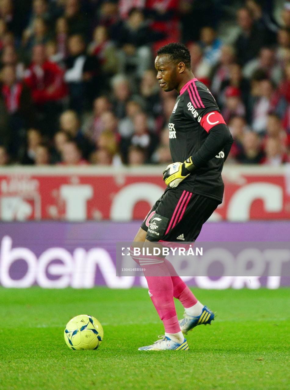  Fotboll, Franska ligan, Lille - Marseille: Steve MANDANDA - 14.04.2013 - Lille / Marseille  - 32eme journee de Ligue 1