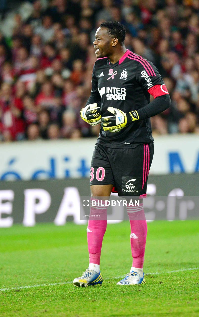 Steve MANDANDA - 14.04.2013 - Lille / Marseille  - 32eme