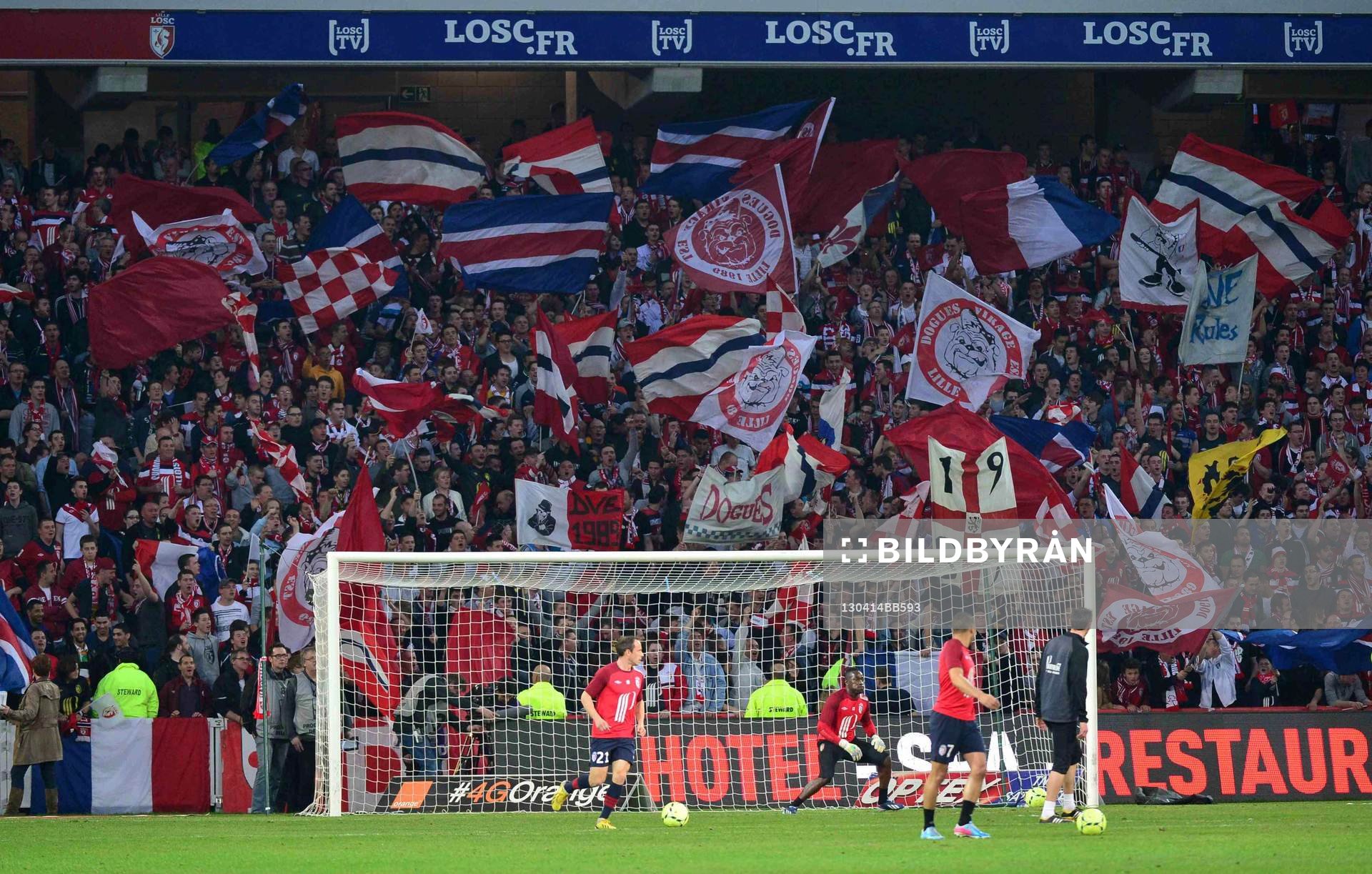 Supporters Lille - 14.04.2013 - Lille / Marseille  - 32eme