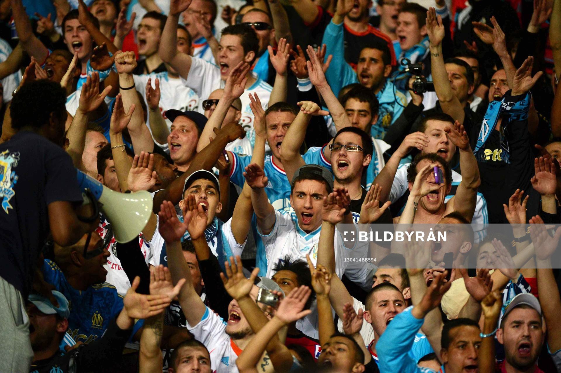 Supporters Marseille - 14.04.2013 - Lille / Marseille  -