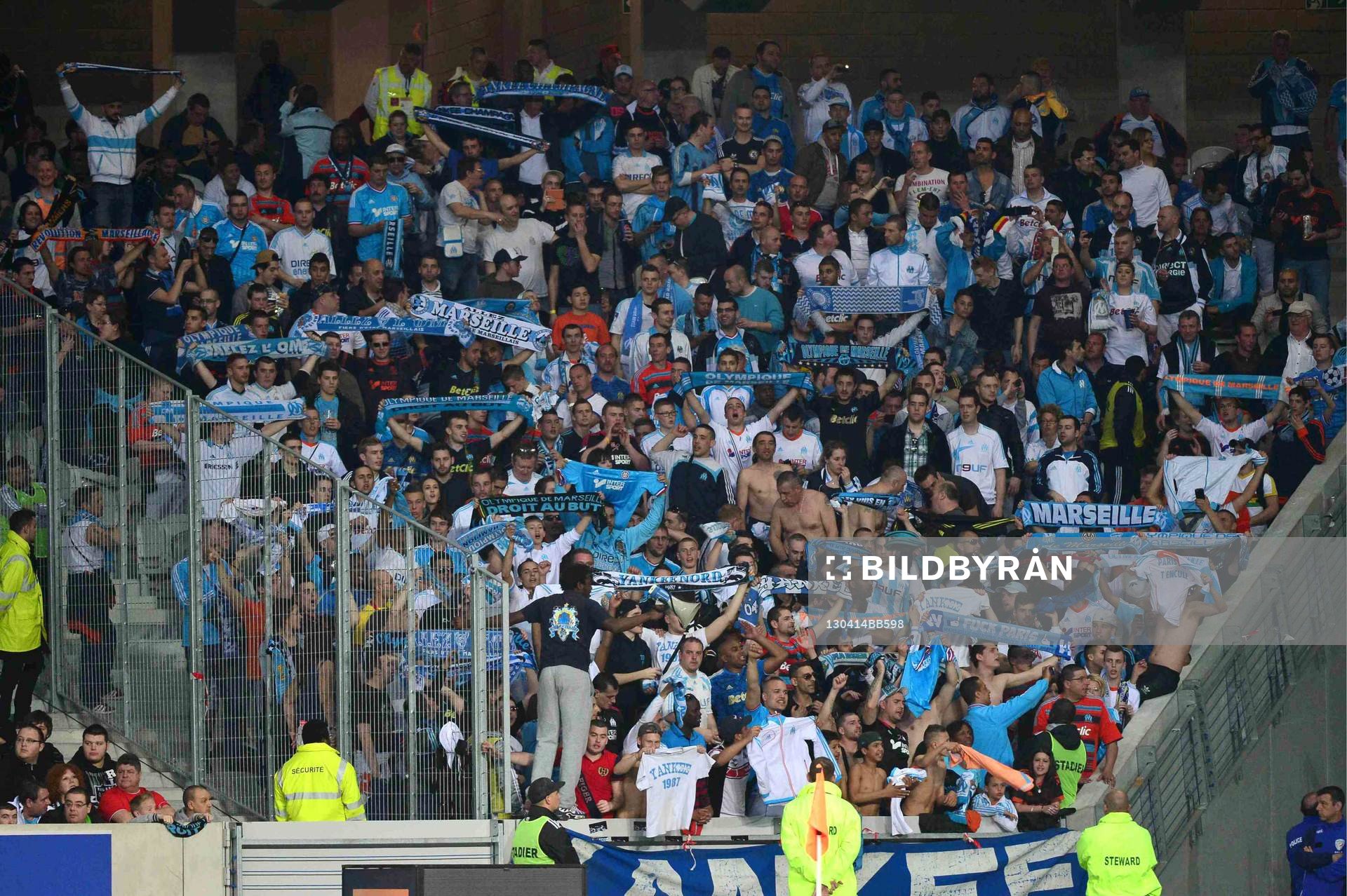 Supporters Marseille - 14.04.2013 - Lille / Marseille  -