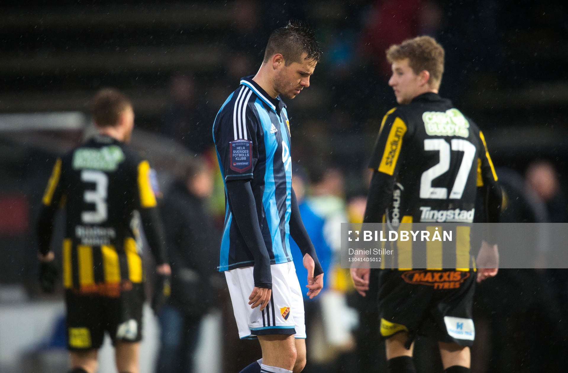 Luis Solignac, Djurgården, deppar