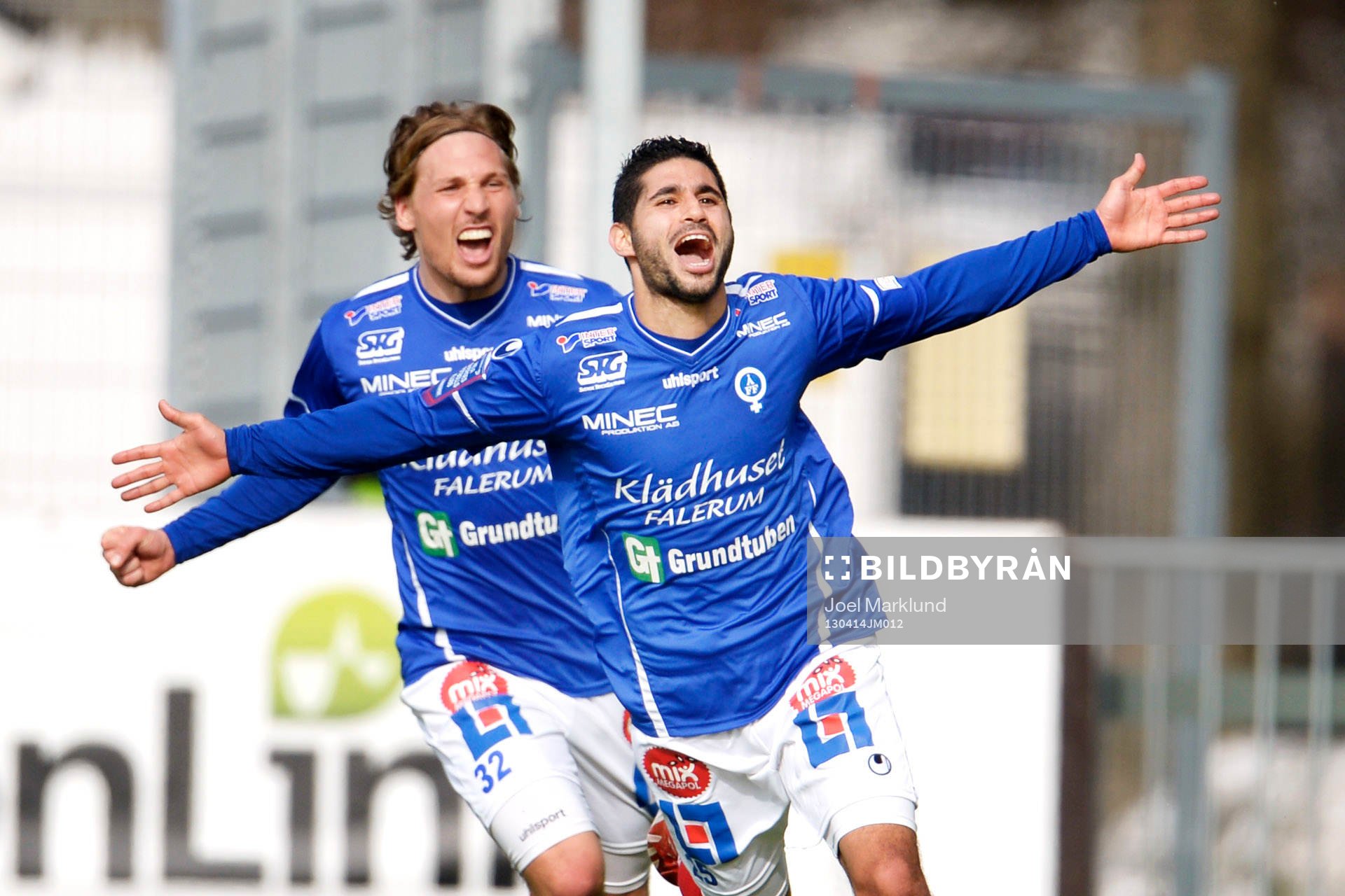 Imad Zatara och Martin Christensen, Åtvidaberg jublar