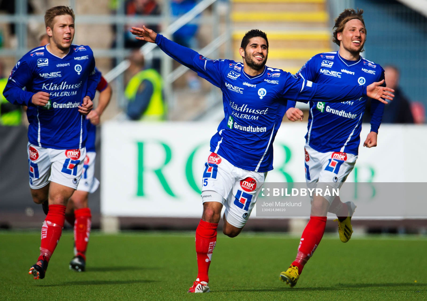 Anton Tinnerholm, Imad Zatara och Martin Christensen,
