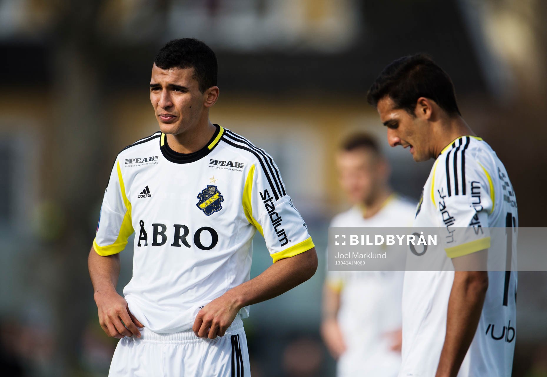 Nabil Bahoui och Celso Borges, AIK