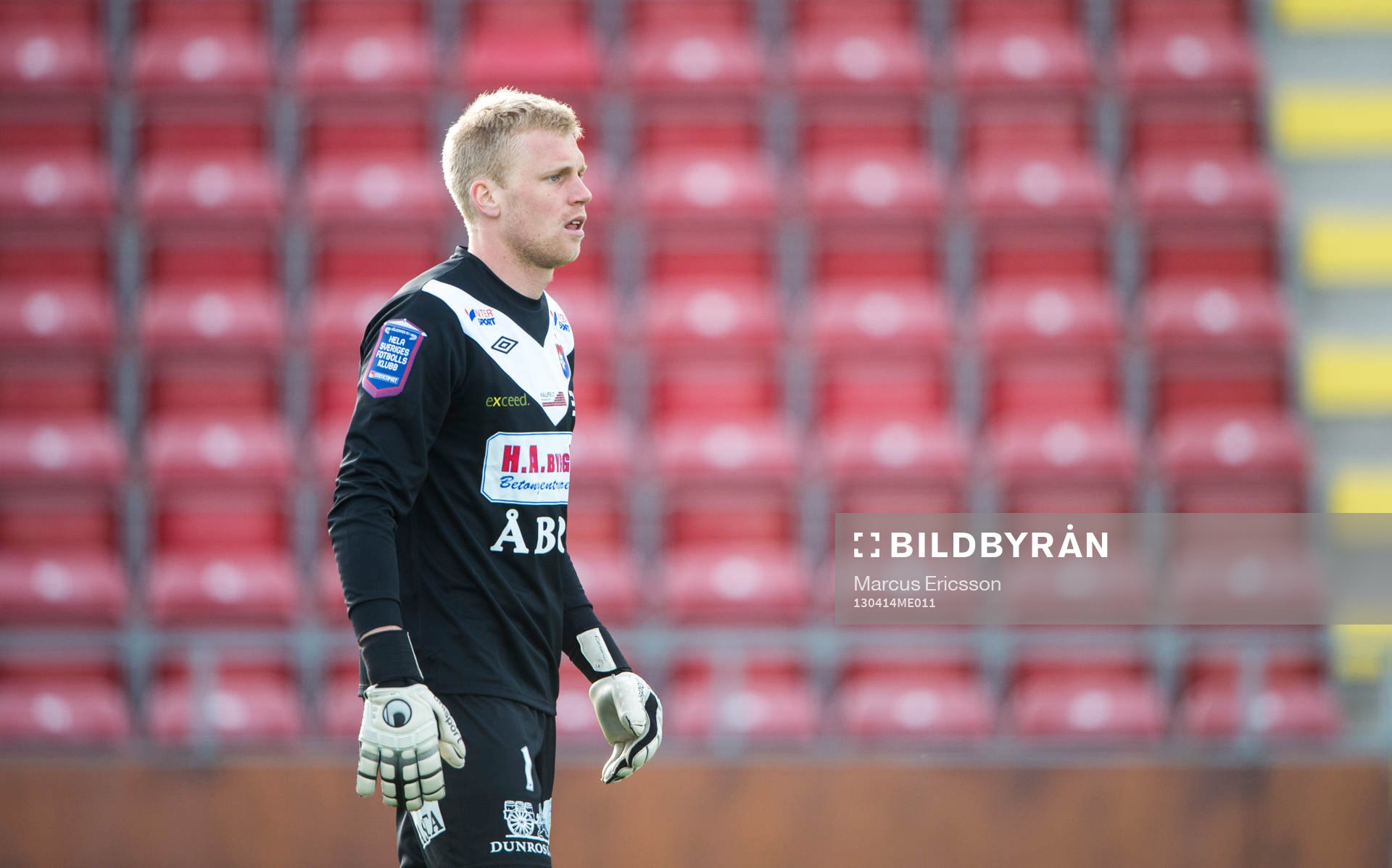 Peter Abrahamsson, målvakt Örgryte