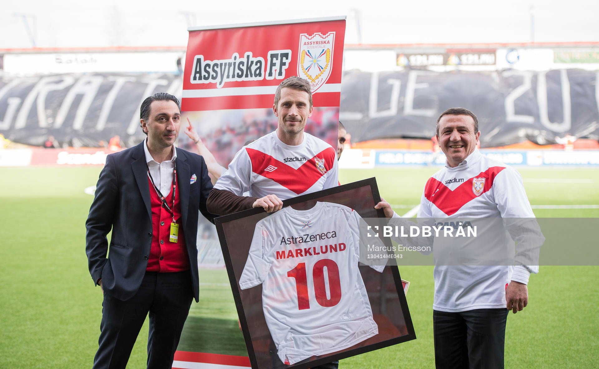 Göran Marklund, Assyriska tar emot ett tack för 20år