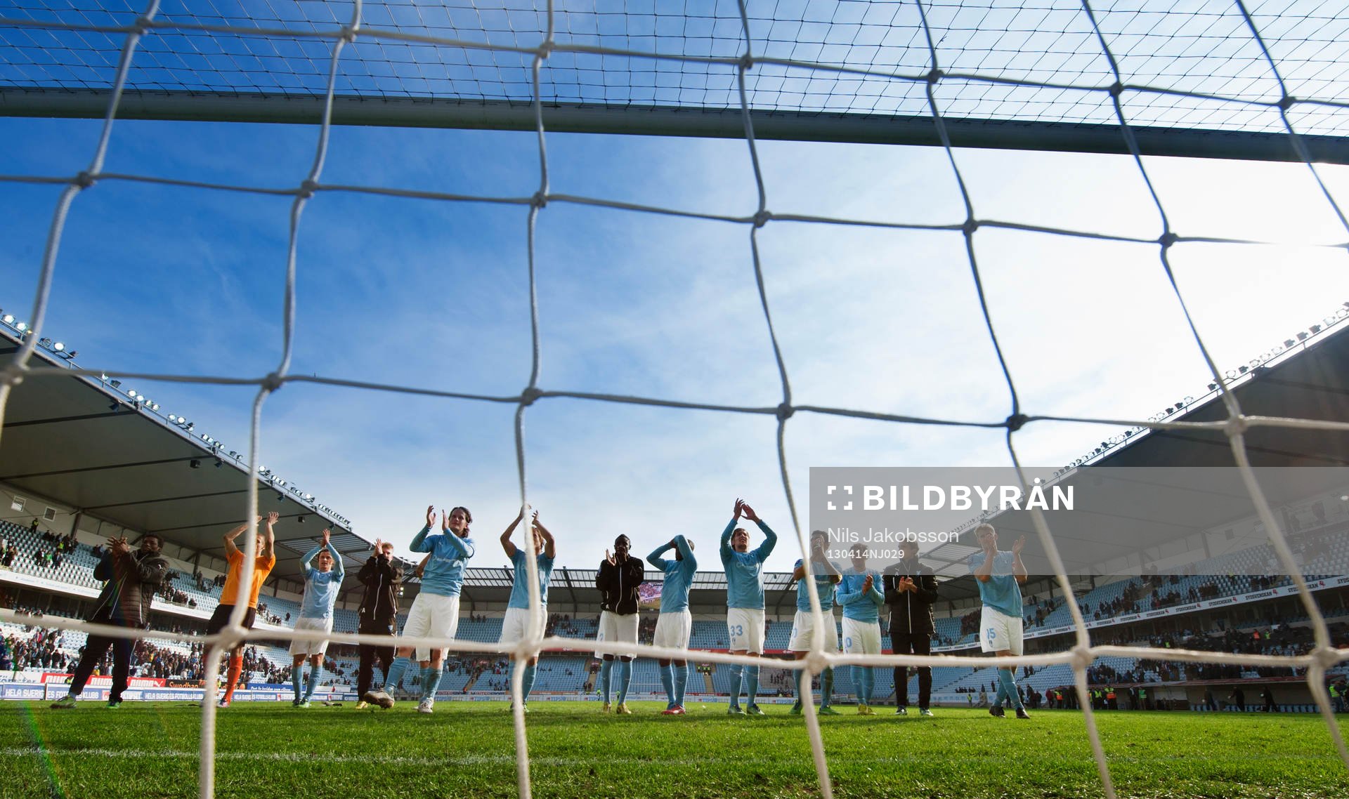Malmö FF, jublar med publiken