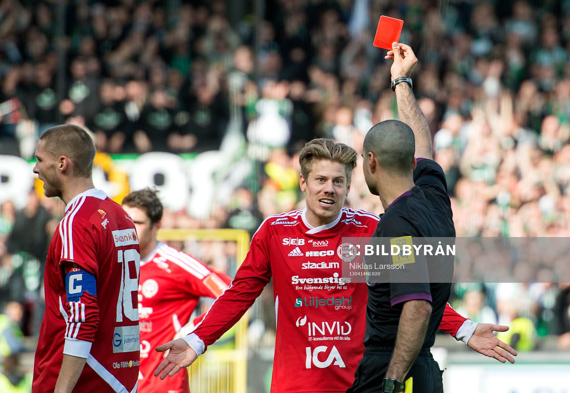 Johan Niklasson, Värnamo blev utvisad