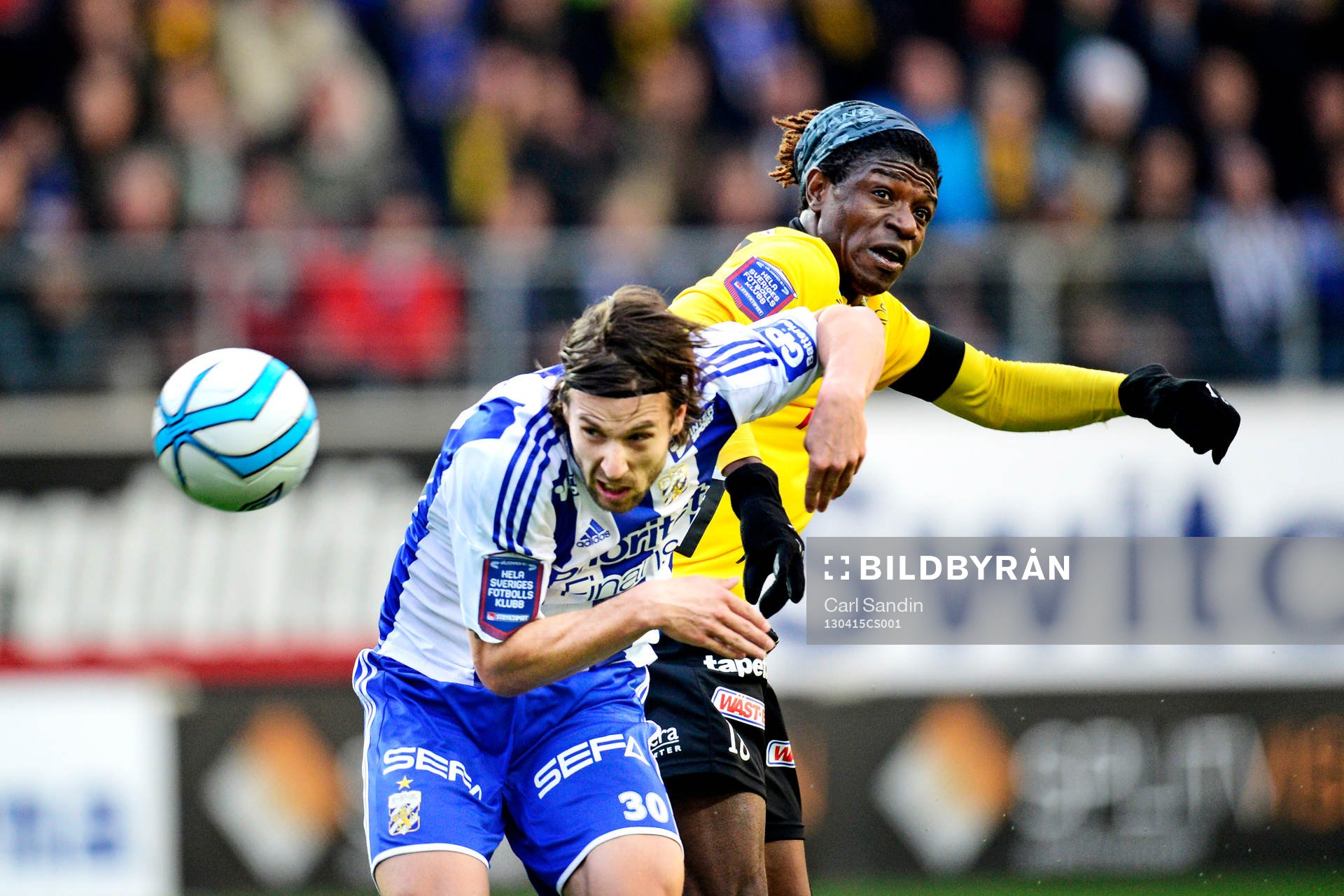 Mattias Bjärsmyr, IFK Göteborg och Mohamed Bangura,