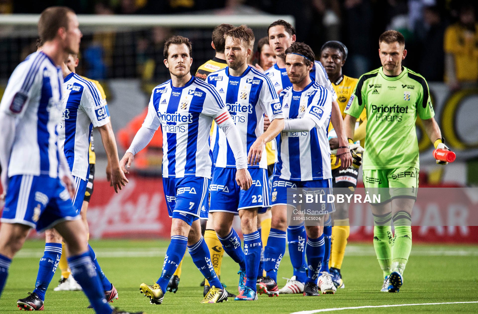 Tobias Hysén, IFK Göteborg, är sammanbiten