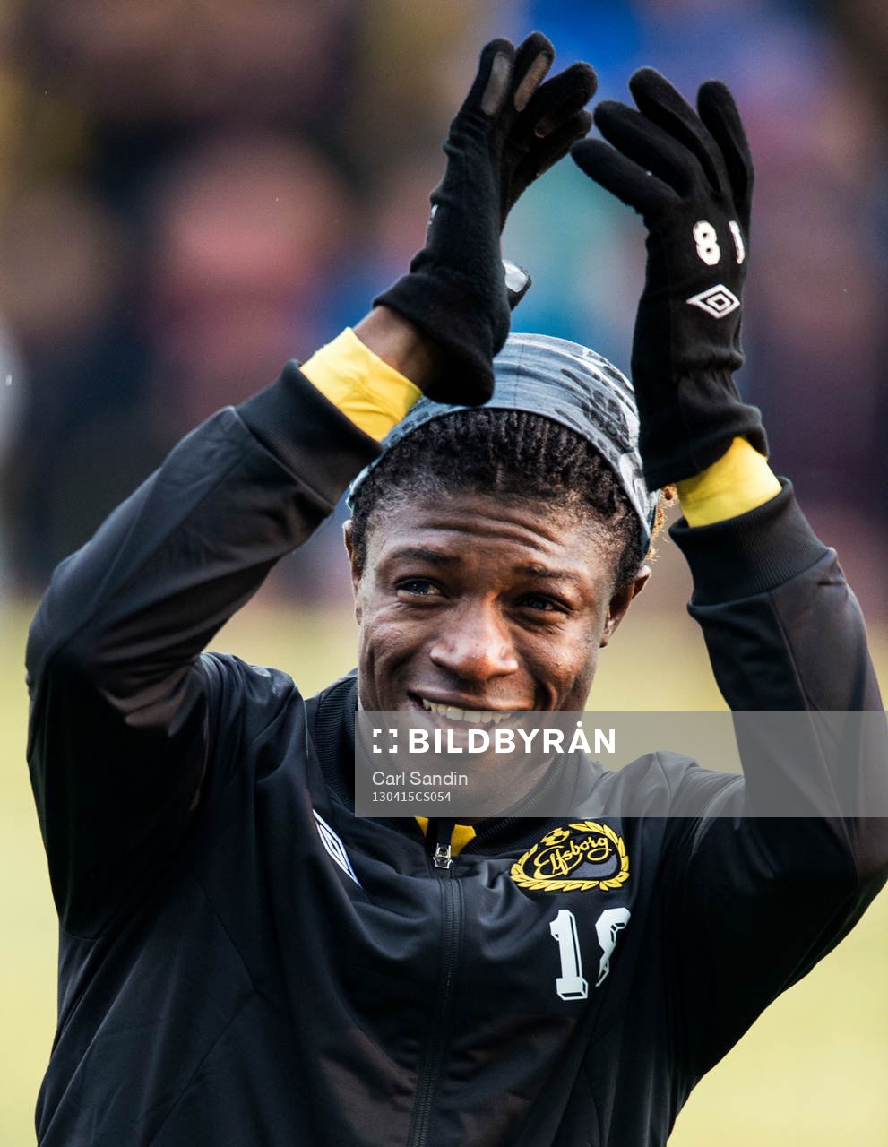 En glad Mohamed Bangura, Elfsborg