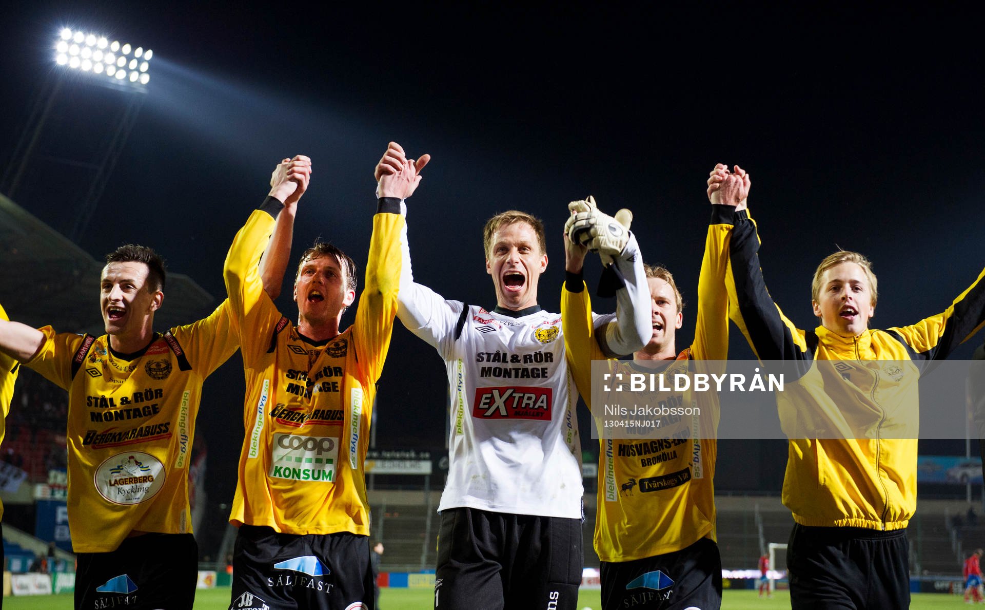 Haris Radetinac, Daniel Nilsson, Mattias Asper, målvakt,