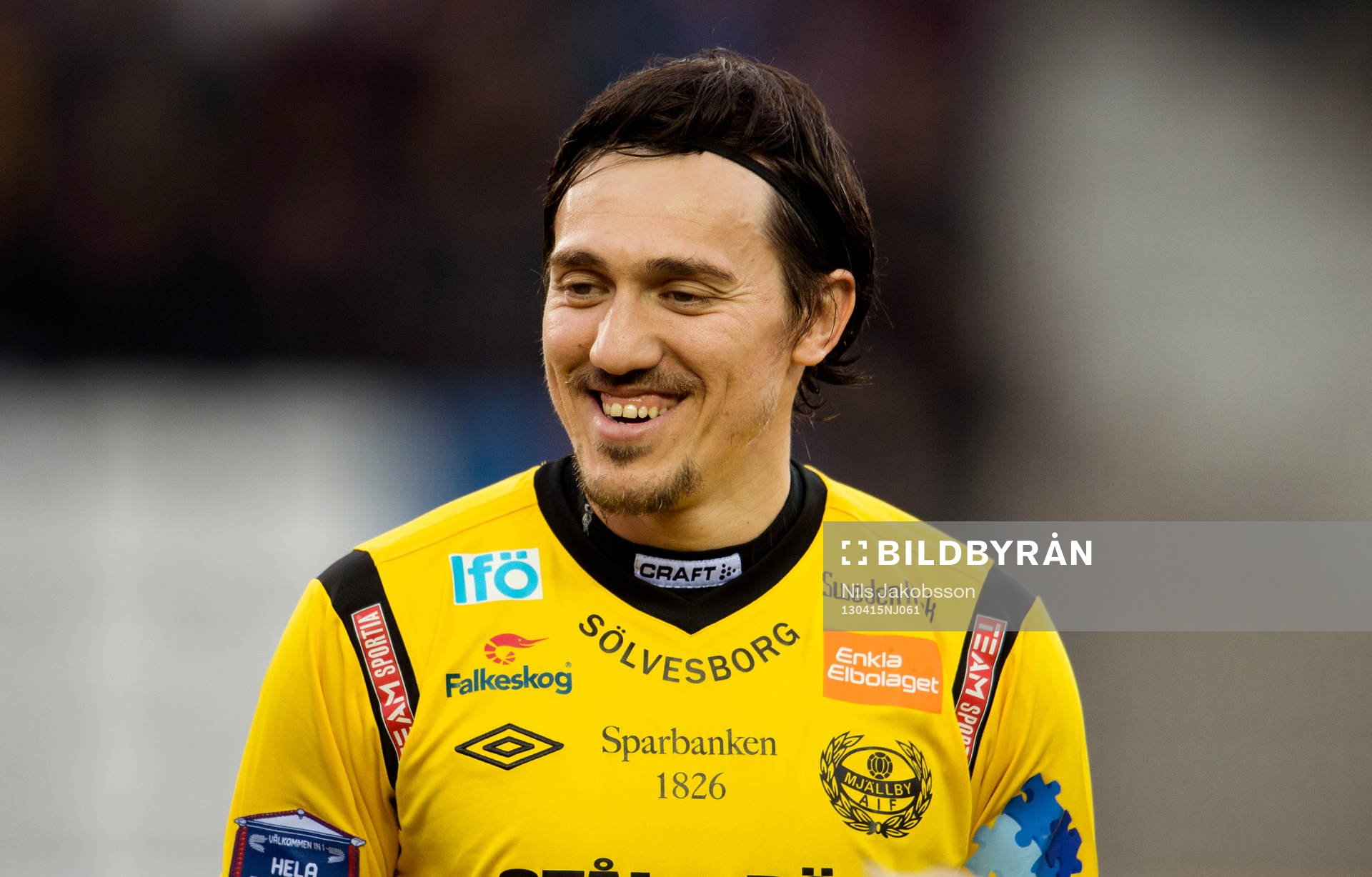 Fotboll, Allsvenskan, Helsingborg - Mjällby: Daniel Ivanovski, Mjällby.